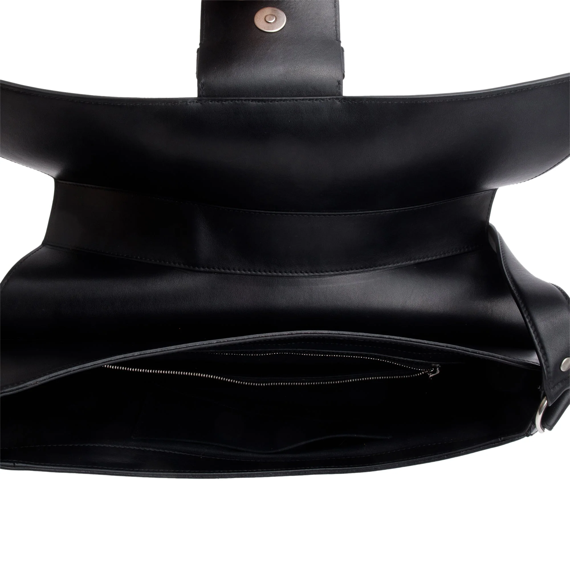 Balenciaga Black Leather Large Lindsay Shoulder Bag - Image 7