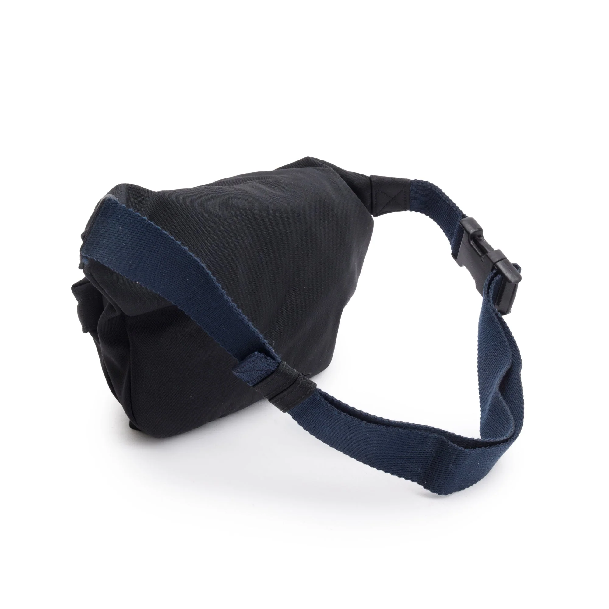 Balenciaga Black/Navy Nylon Wheel Belt Bag - Image 4