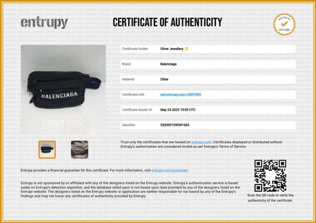 Balenciaga Black/Navy Nylon Wheel Belt Bag - Image 7