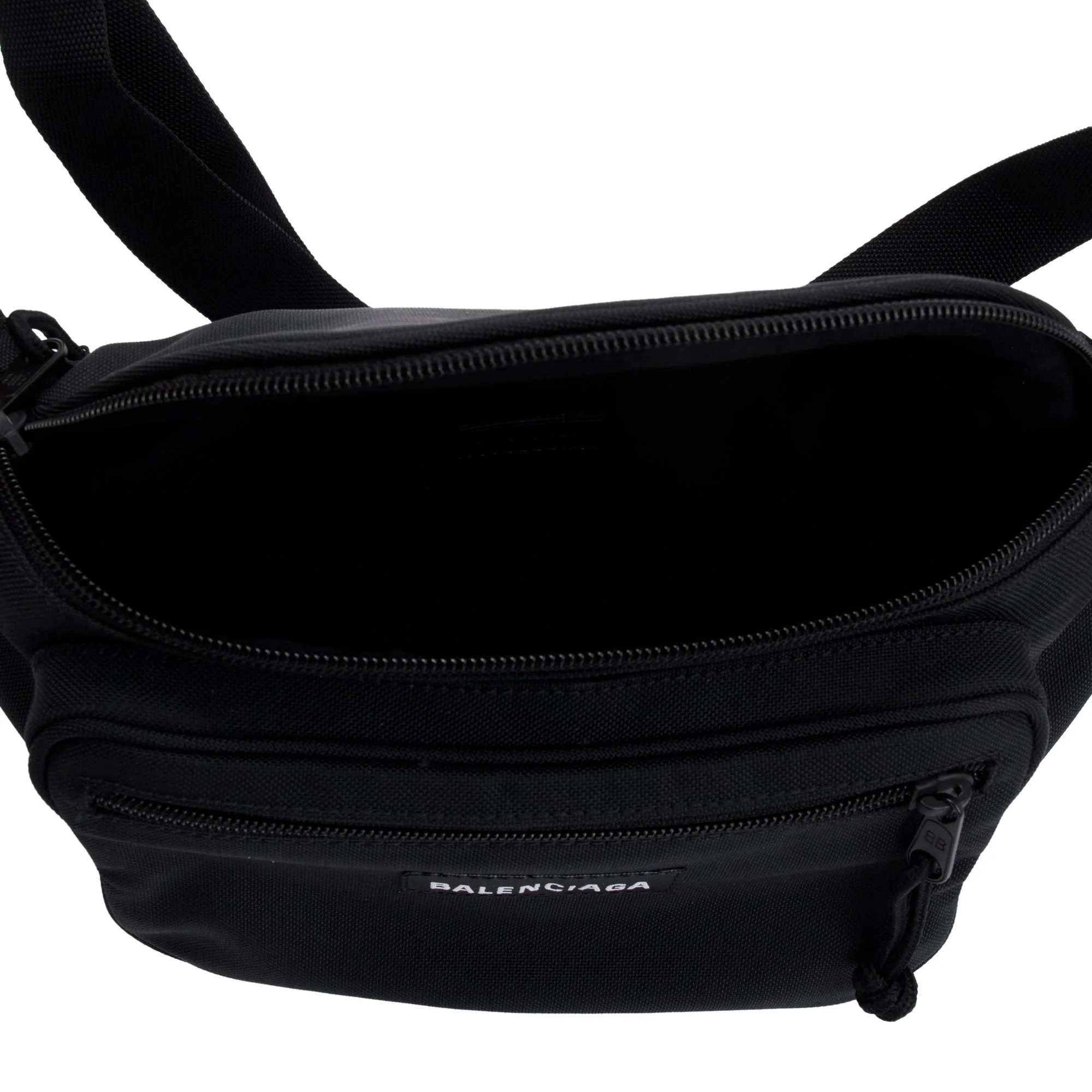 Balenciaga Black Nylon Explorer Belt Bag - Image 5