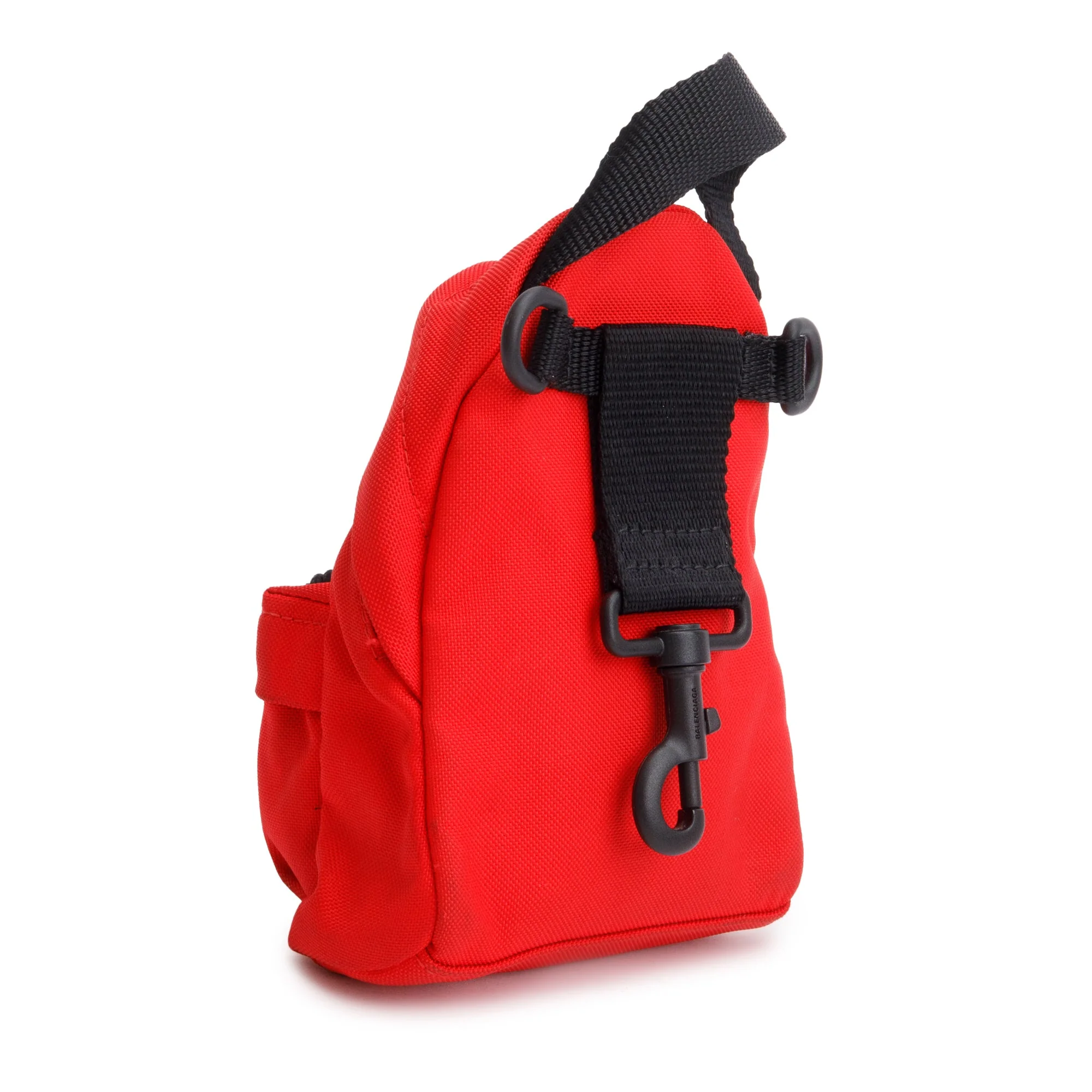 Balenciaga Red Canvas Oversized Mini Backpack Crossbody - Image 6
