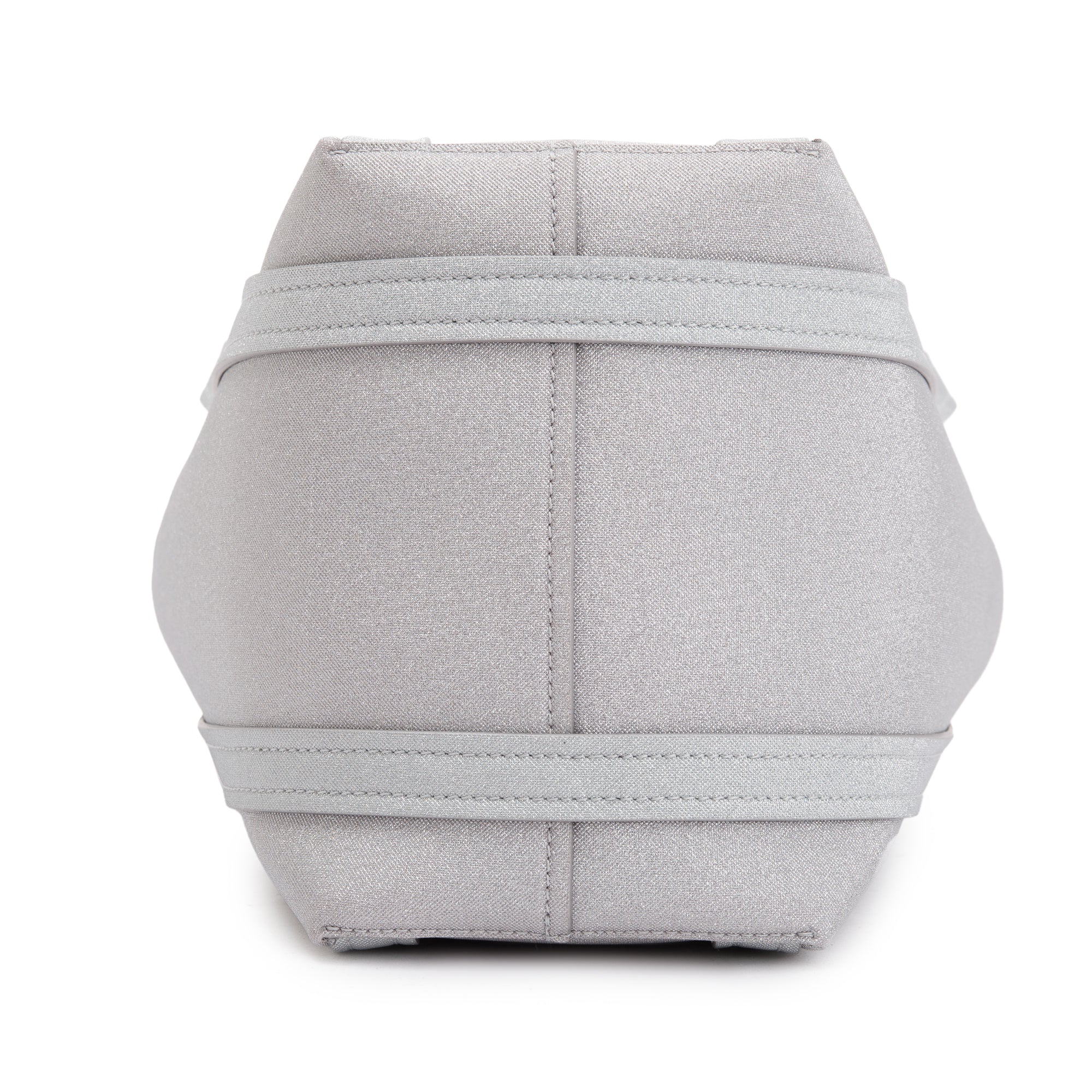 Balenciaga Silver Sparkling Fabric Everyday XS North-South Tote w/ Box - Image 7