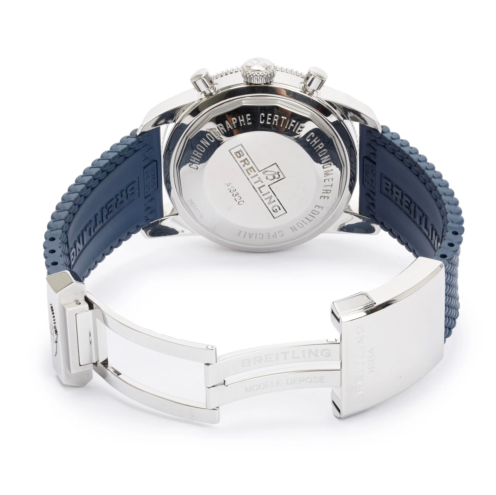 Breitling Stainless Steel Superocean Heritage Chronograph 44 MM Automatic Watch w/ Box & Papers - Image 5