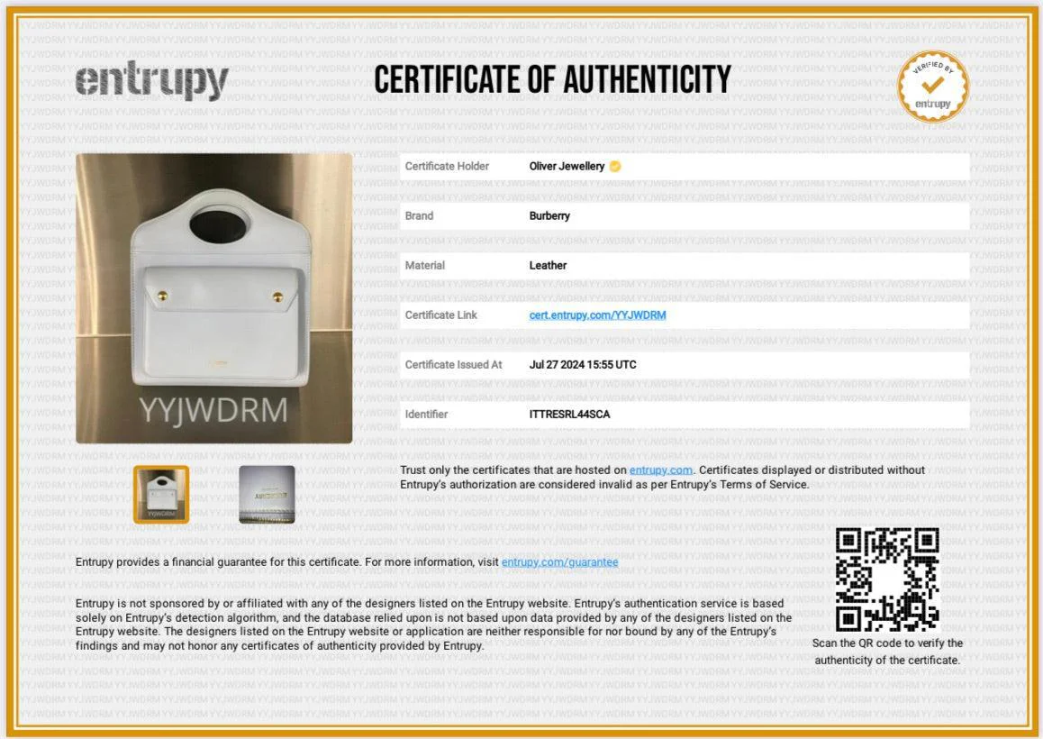 Burberry Blue Calfskin Leather Mini Pocket Bag w/ Strap & Box - Image 13