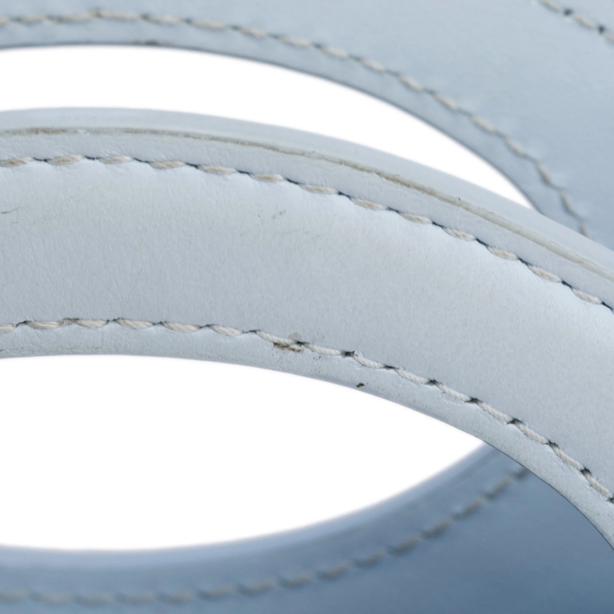 Burberry Blue Calfskin Leather Mini Pocket Bag w/ Strap & Box - Image 8