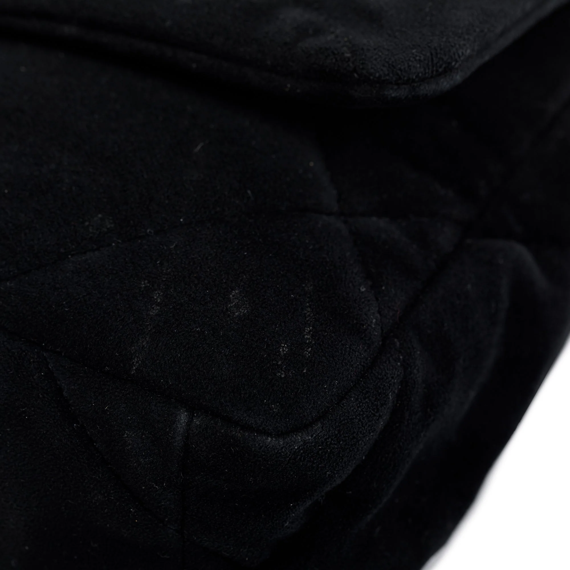 Chanel 2020 Black Velvet Medium 19 Flap Bag w/ Box & Authenticity Card - Image 8