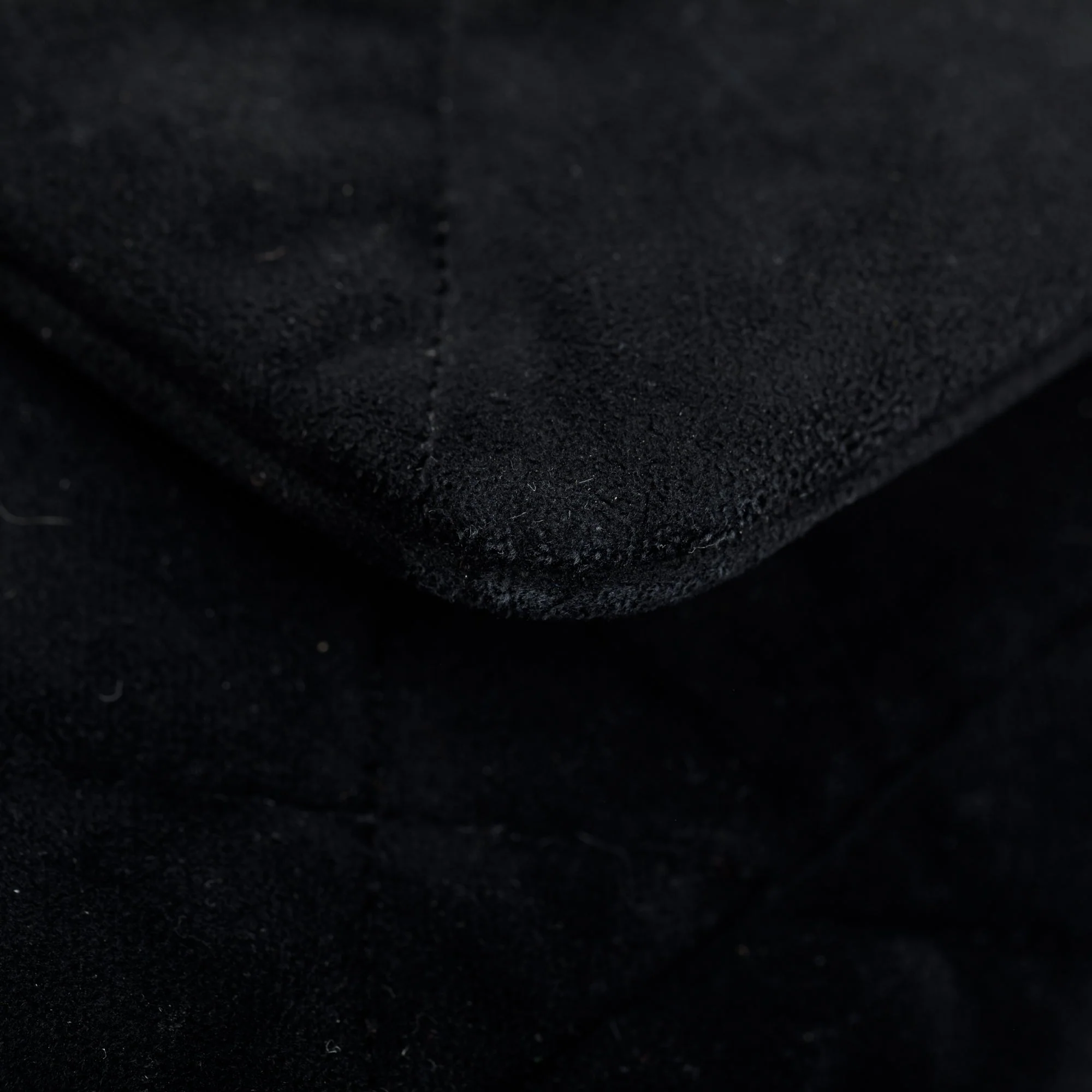 Chanel 2020 Black Velvet Medium 19 Flap Bag w/ Box & Authenticity Card - Image 9