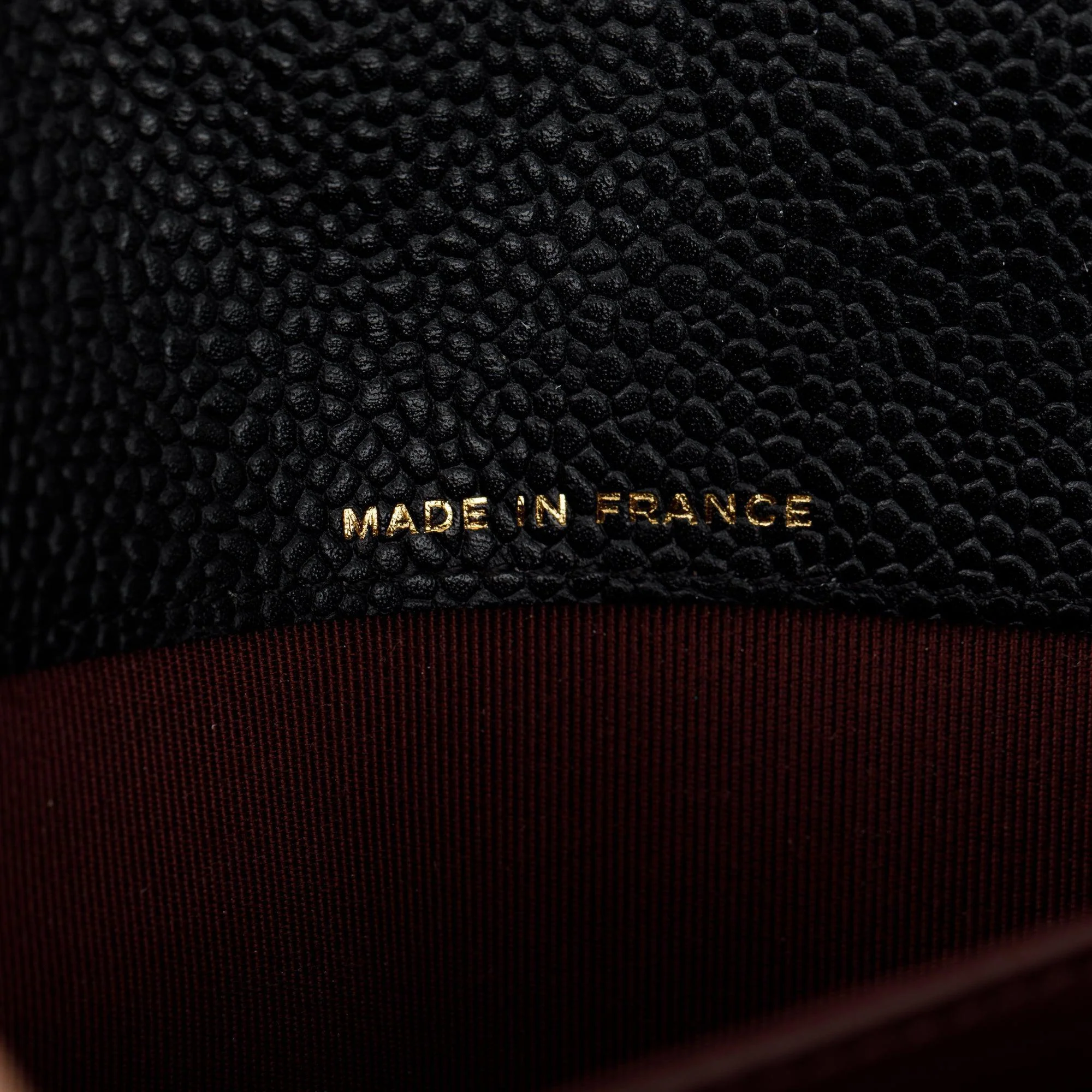 Chanel Black Caviar Leather Classic Long Flap Wallet - Image 6