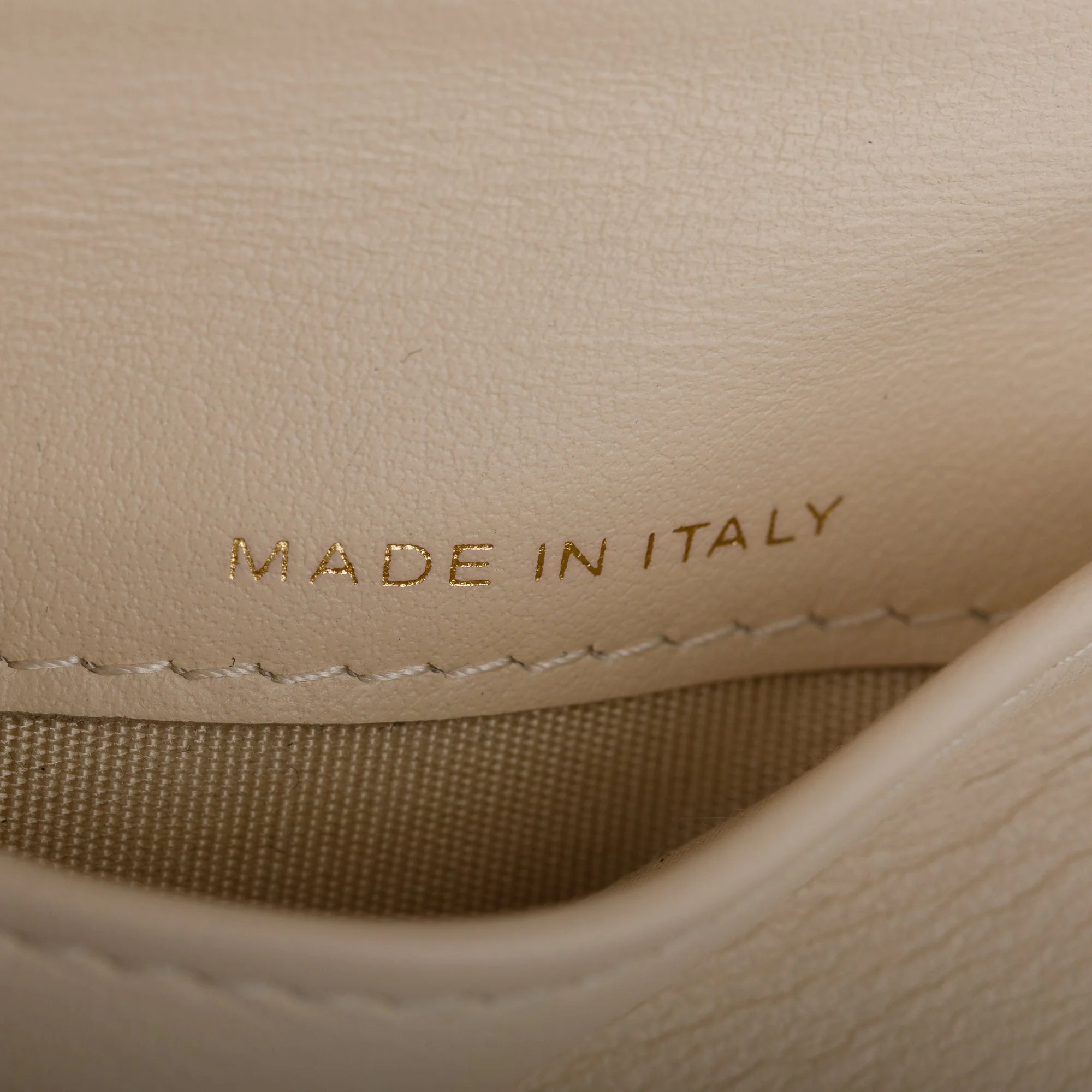 Chanel White Quilted Leather Small 19 Flap Wallet w/ Authenticity Card - Image 11