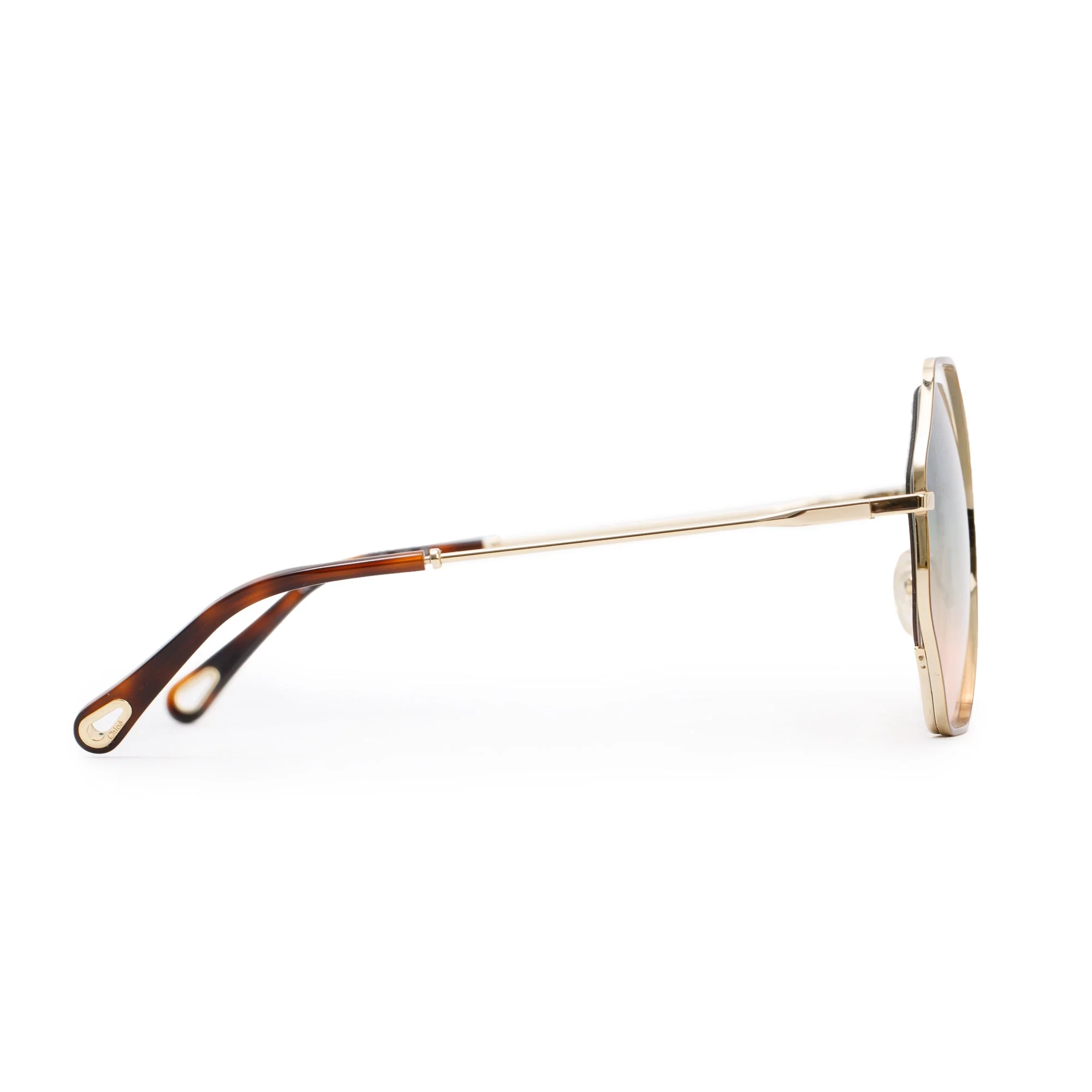 Chloe CE132S Poppy Cutout Sunglasses w/ Box, Case & Authenticity Card - Image 3