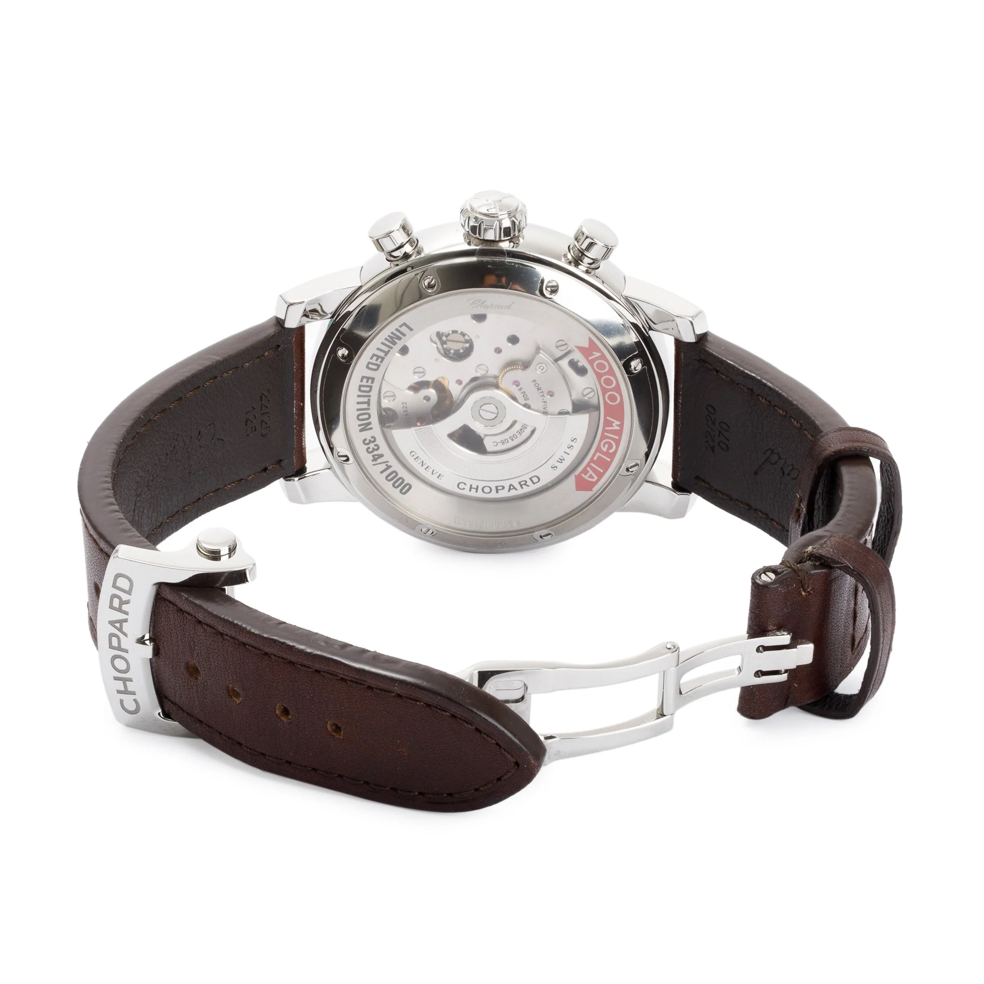 Chopard Limited Edition Stainless Steel Mille Miglia Chronograph 46 MM Automatic Watch w/ Box & Certificate - Image 5