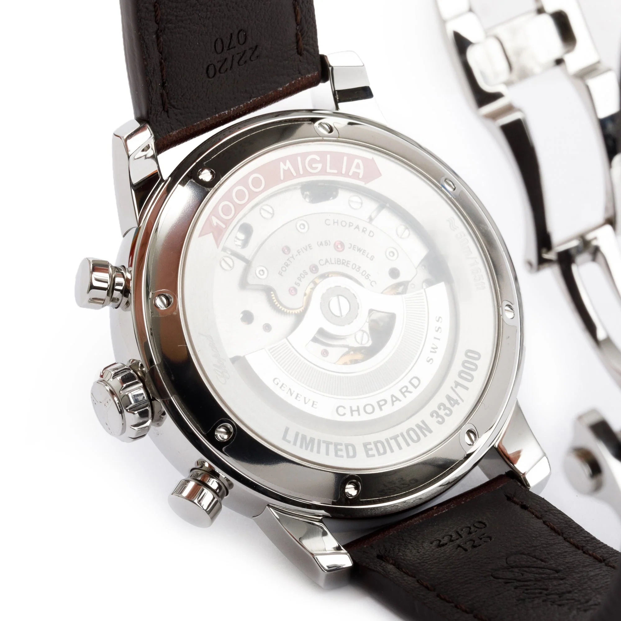 Chopard Limited Edition Stainless Steel Mille Miglia Chronograph 46 MM Automatic Watch w/ Box & Certificate - Image 6