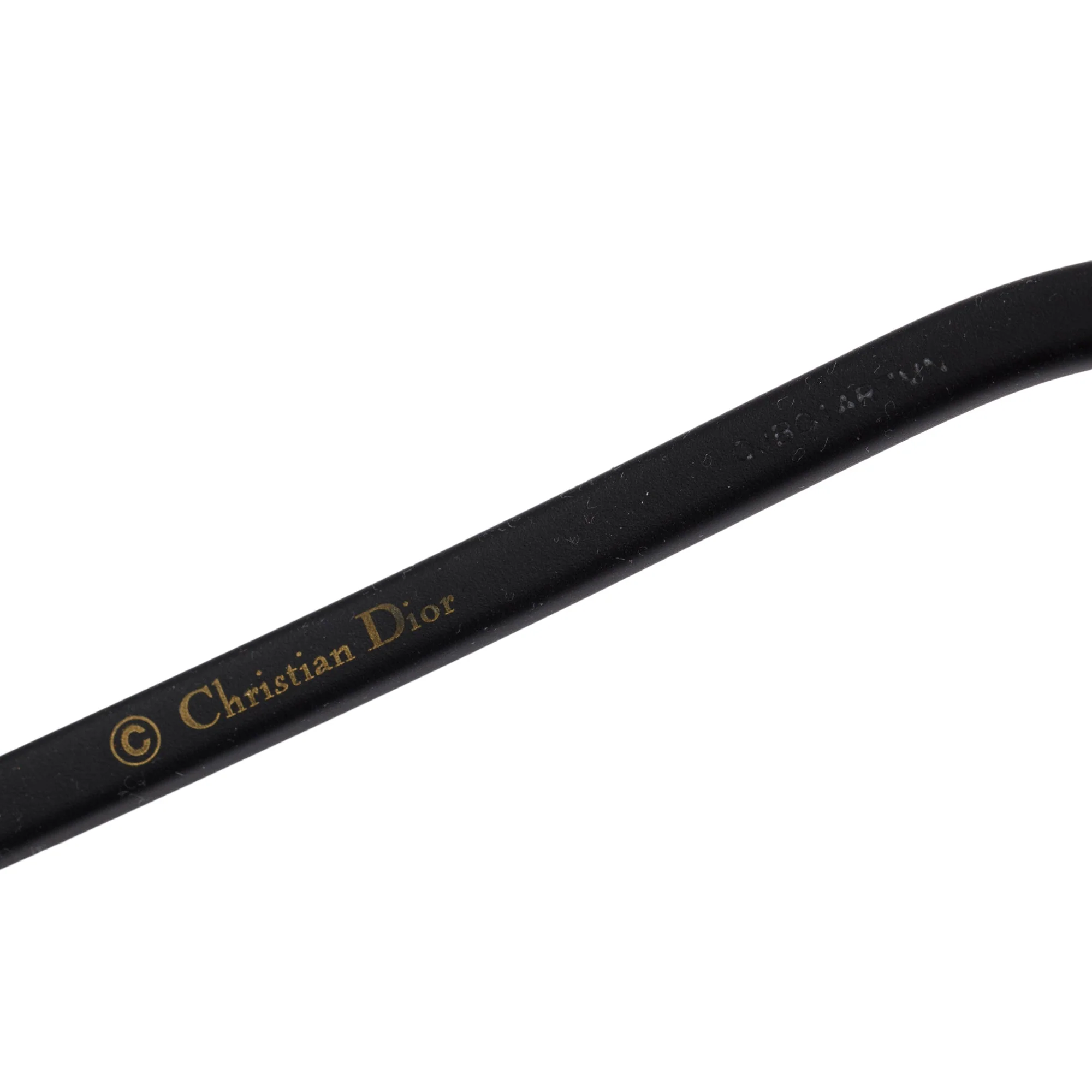 Christian Dior Black Acetate DiorChicago2STR Aviator Sunglasses w/ Case - Image 6