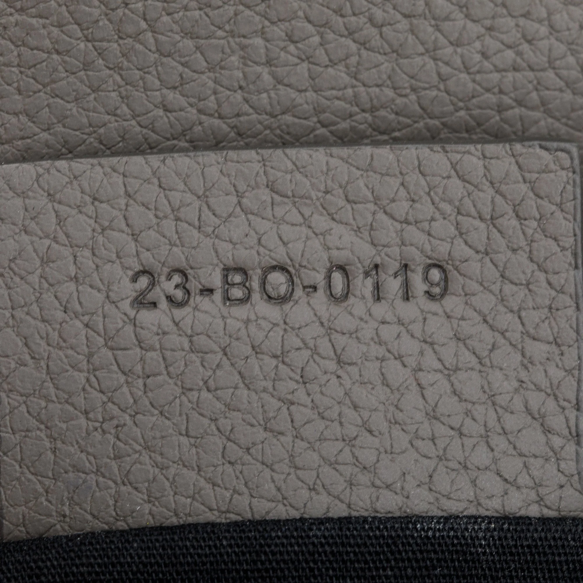Christian Dior Grey Leather Mini Gallop Backpack w/ Box - Image 9