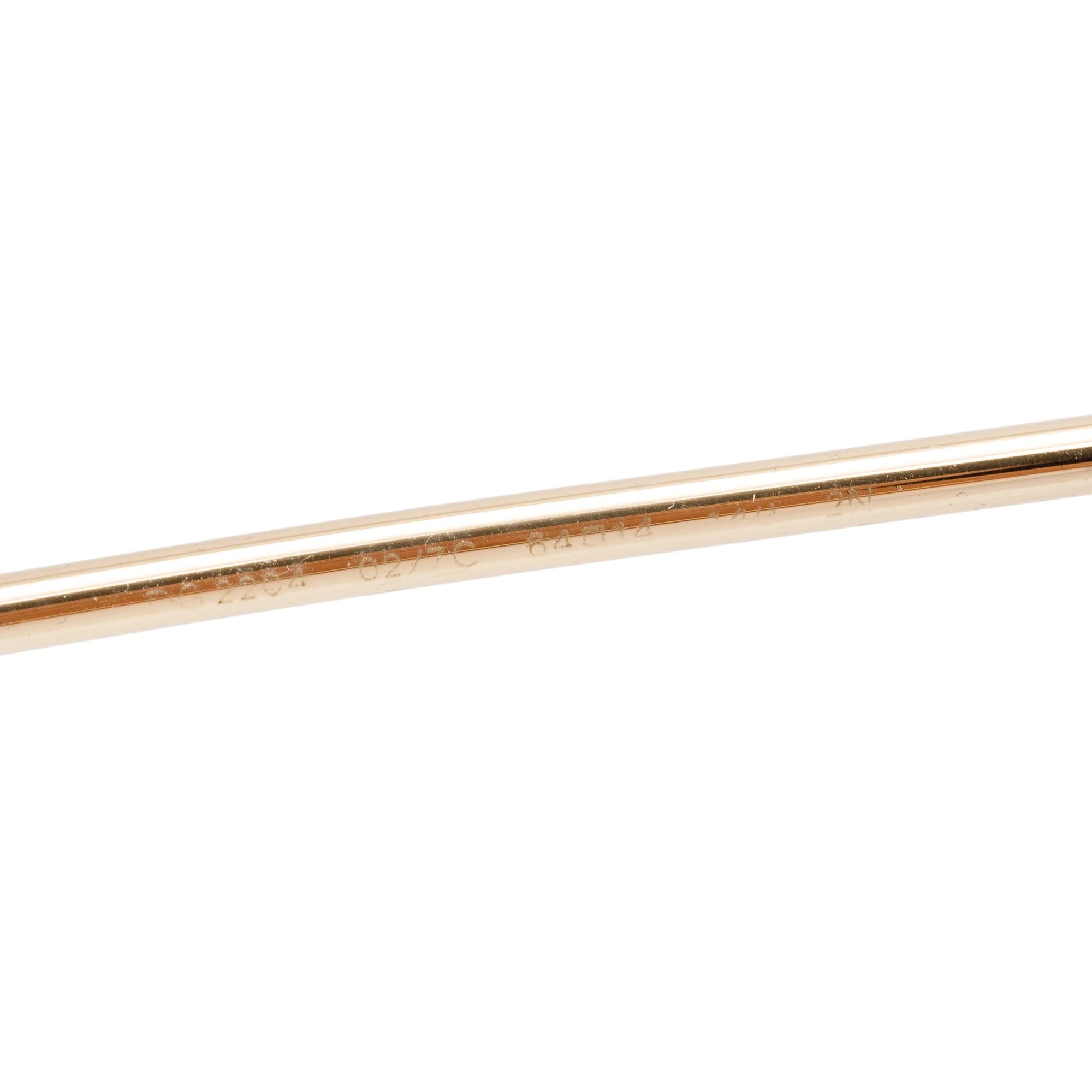 Dolce & Gabbana DG2204 Gold-Tone Rimless Butterfly Sunglasses - Image 3