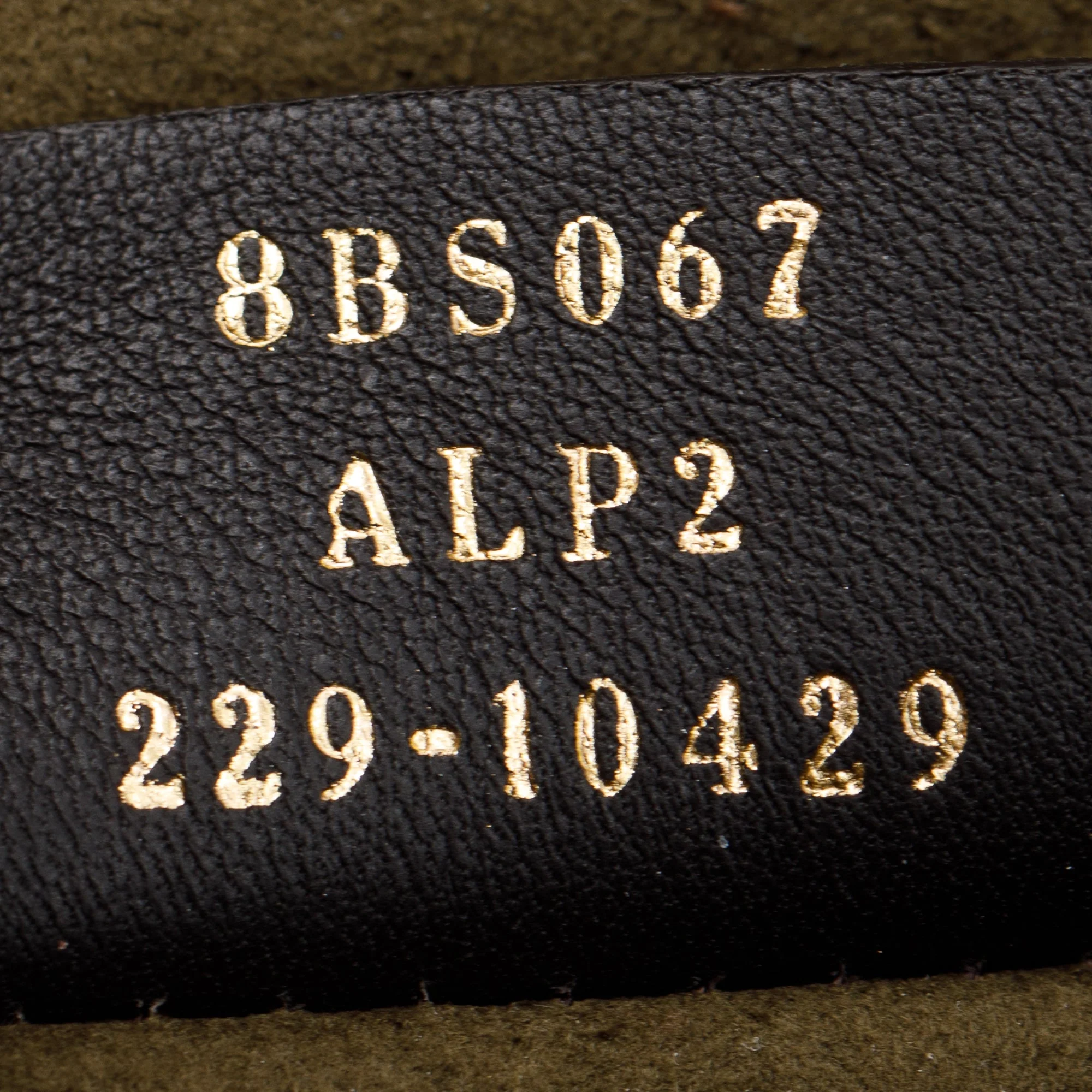 Fendi 2022 Grey Sheepskin Logo  Embroidered By the Way Mini Boston Bag w/ Strap & Box - Image 9