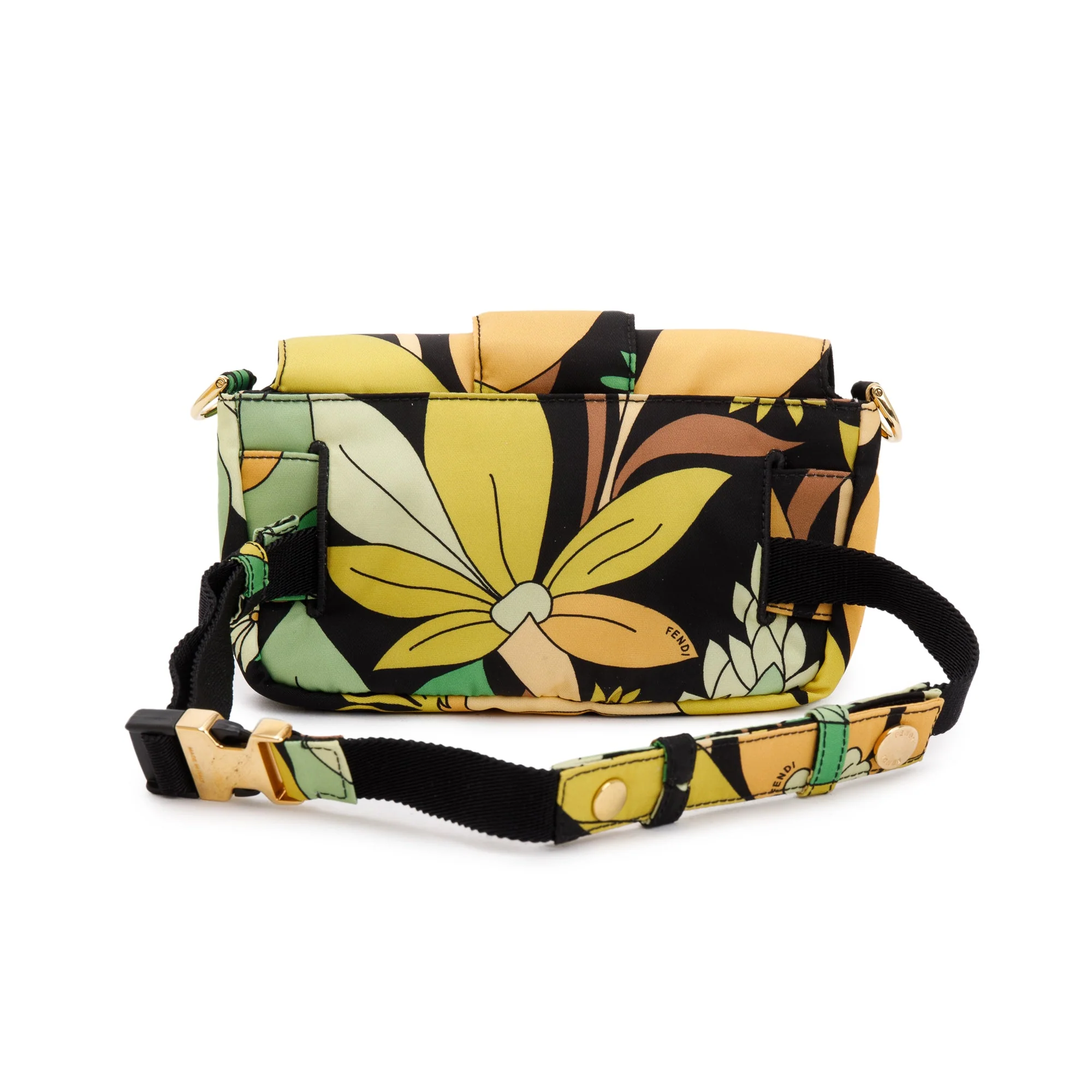 Fendi Multicolour Printed Nylon Baguette Belt Bag w/ Box - Image 7