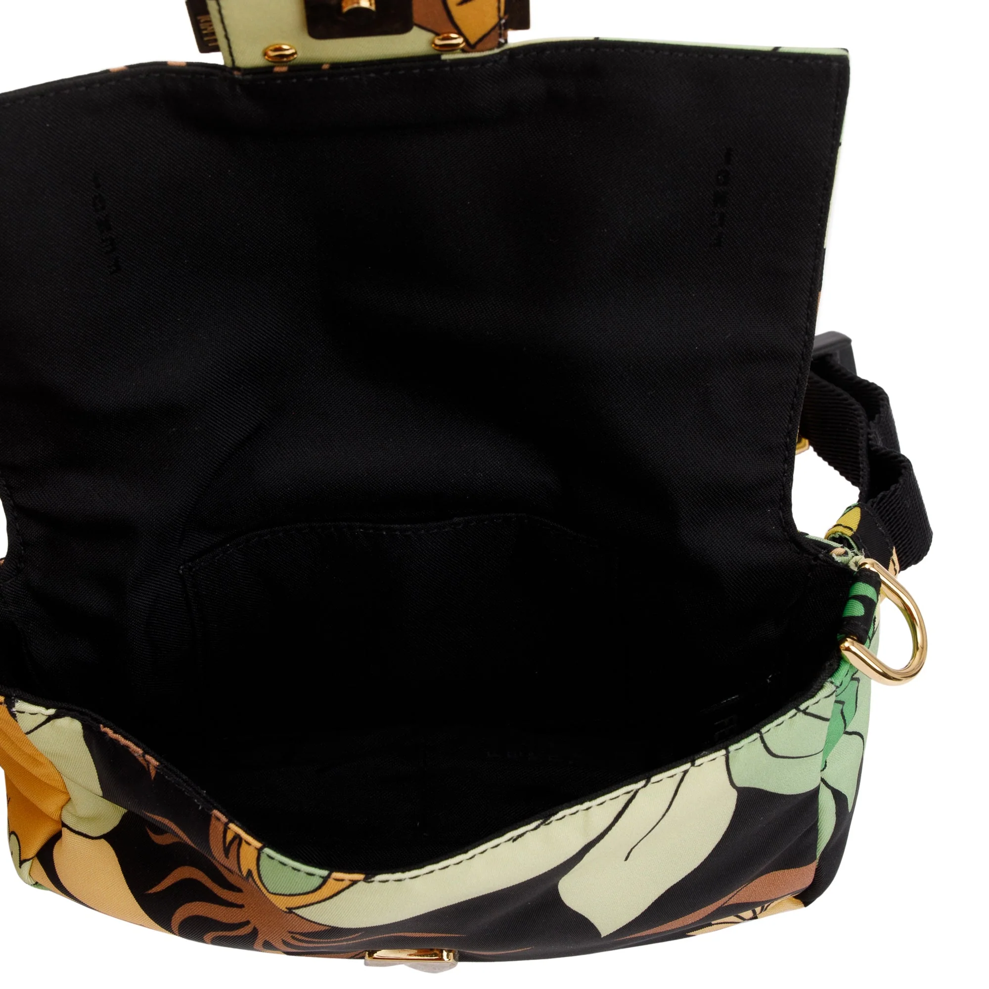 Fendi Multicolour Printed Nylon Baguette Belt Bag w/ Box - Image 8