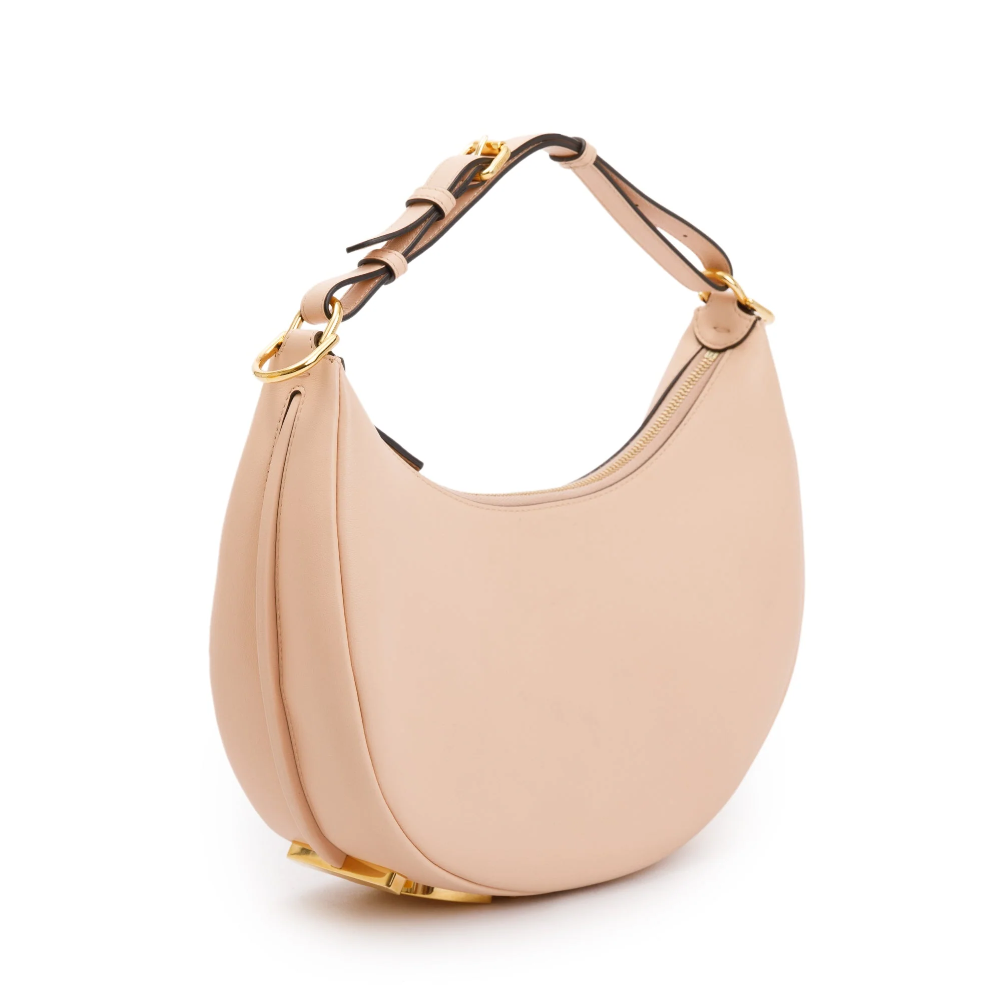 Fendi Pink Leather Small Fendigraphy Bag w/ Box - Image 3