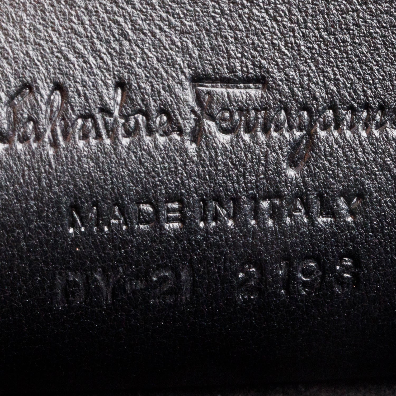 Ferragamo 2023 Black Brushed Off Calfskin Small Iconic Top Handle Bag w/ Box, Strap & Receipt - Image 10