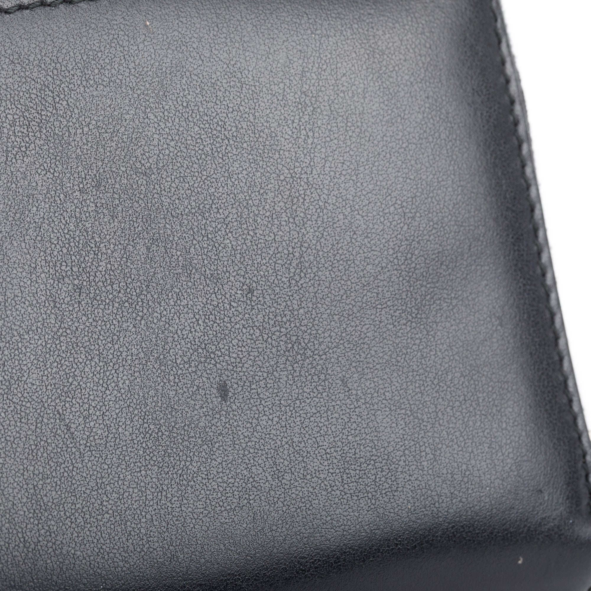 Gucci Black Leather Rainbow Blade Logo Continental Zip Wallet w/ Box - Image 11