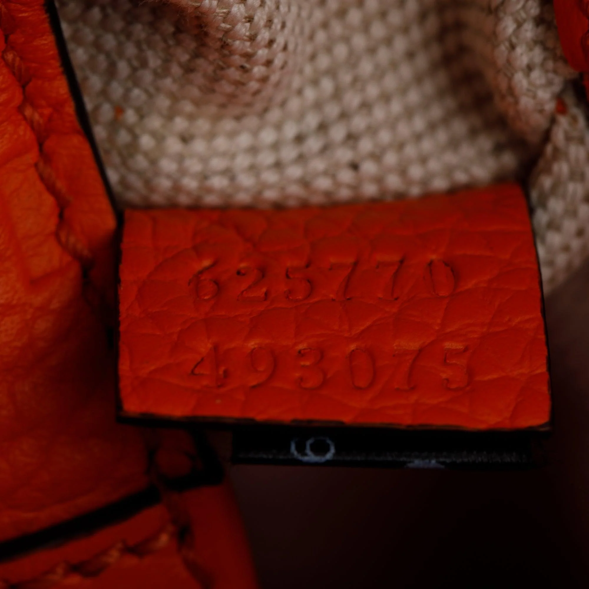 Gucci Orange Jumbo GG Leather Backpack - Image 7