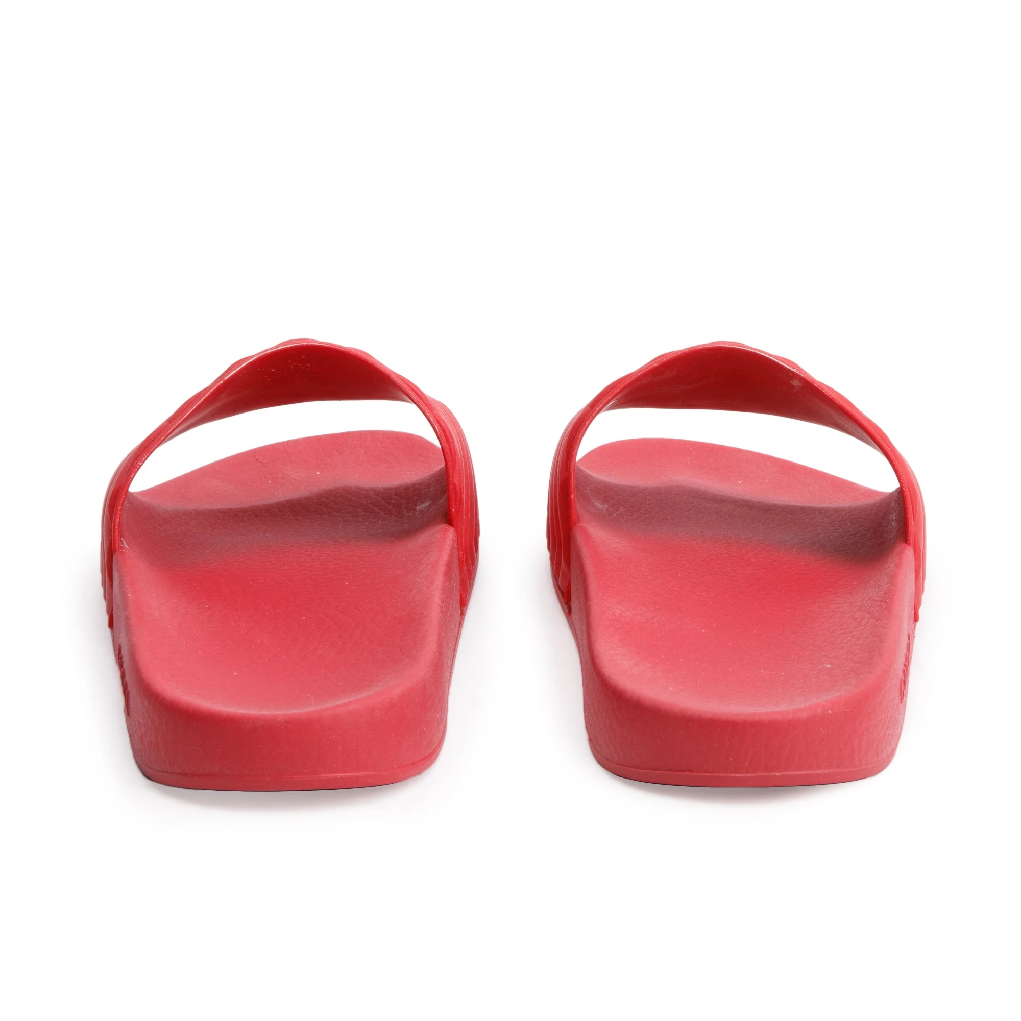 Gucci Red Rubber Double G Logo Slides, Size 11 w/ Box - Image 6