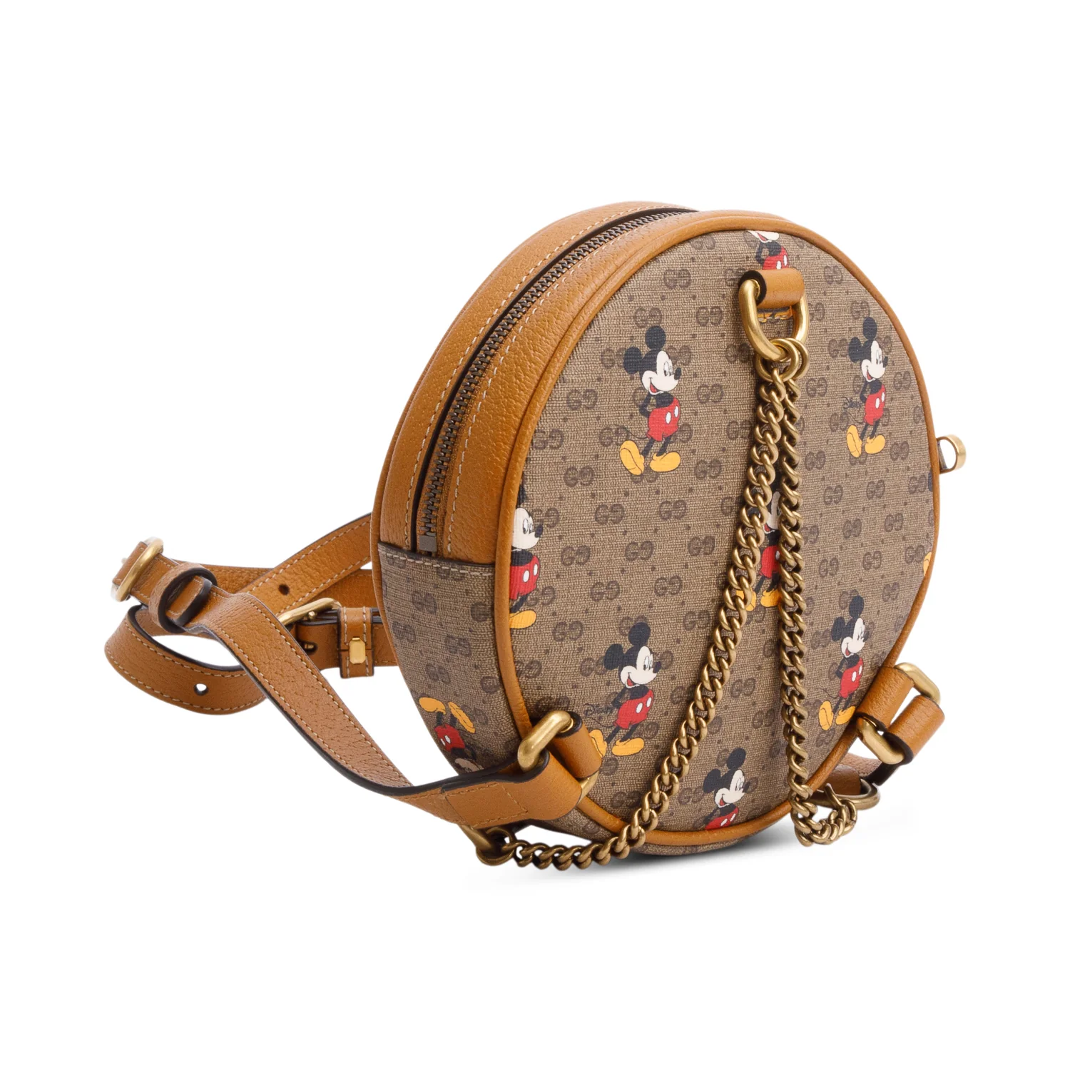 Gucci x Disney GG Supreme Mickey Mouse Candy GG Round Backpack - Image 5