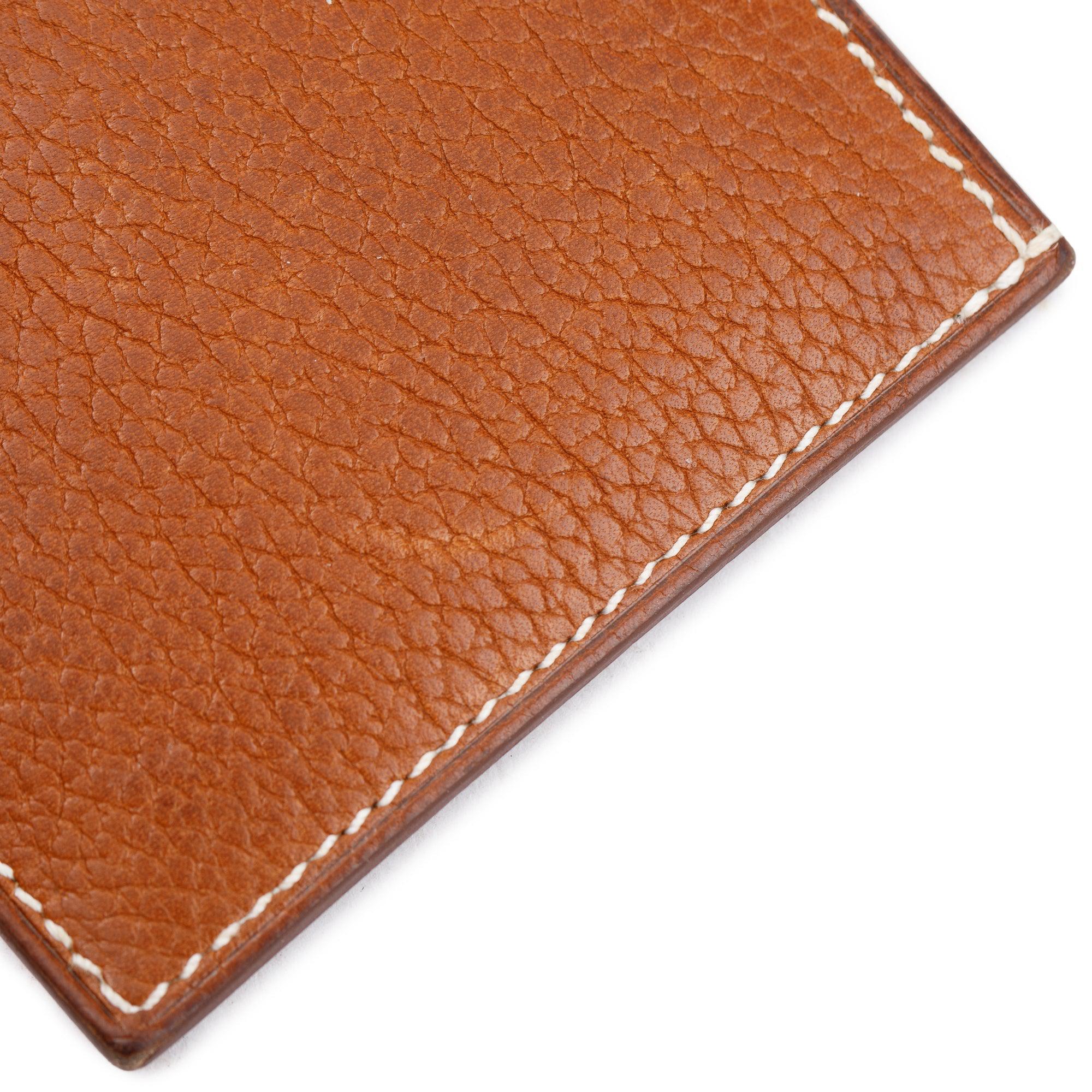 Hermes Fauve Craie Beige De Weimar Barenia Faubourg Epsom Evercolor Les Petits Chavaux Card Holder - Image 7