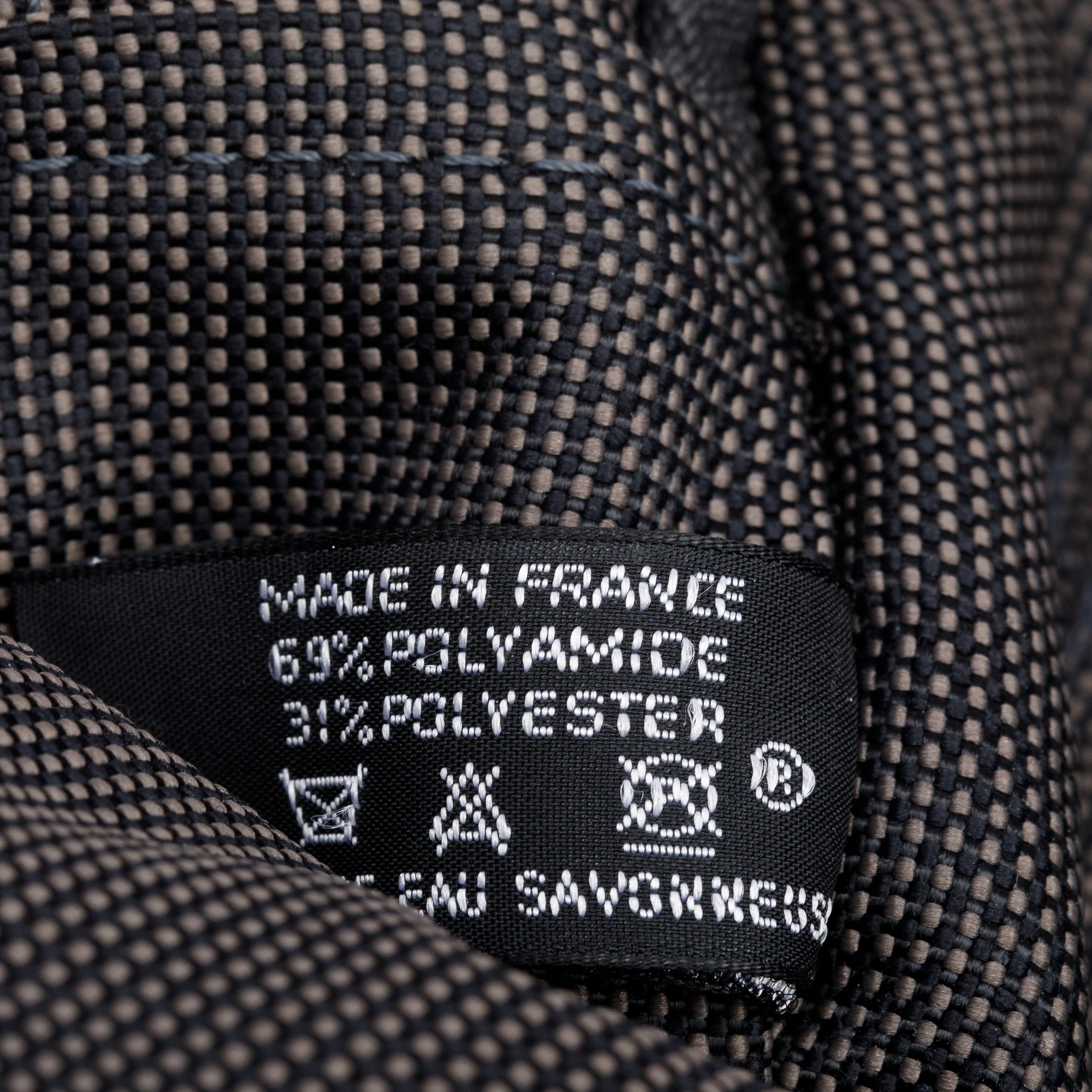 Hermes Noir Graphite Toile H Canvas Herline Backpack - Image 8