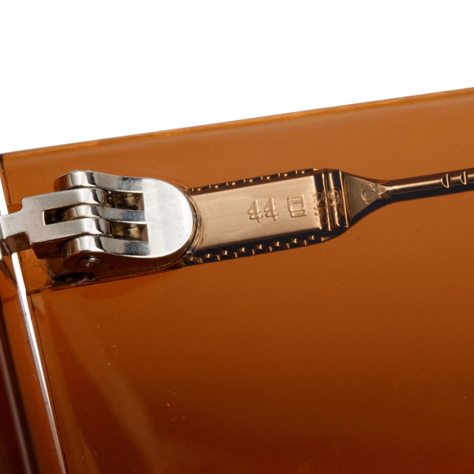 Jacquemus Brown Acetate Rectangular Sunglasses w/ Case - Image 4