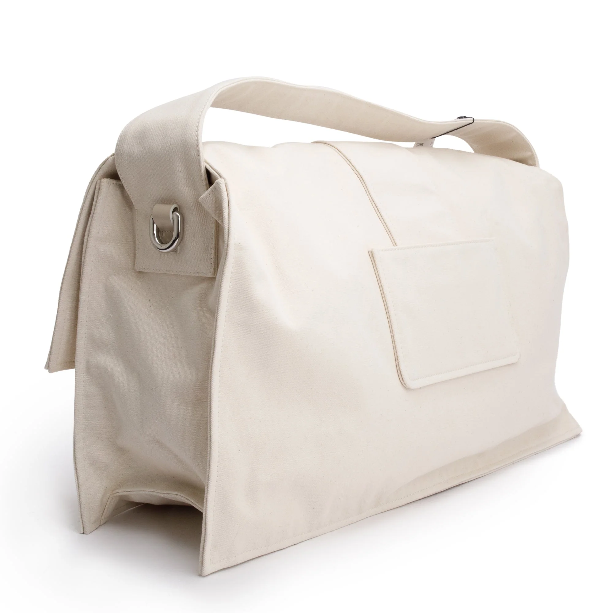 Jacquemus White Le Chouchou Le Bambino De Voyage Bag - Image 4