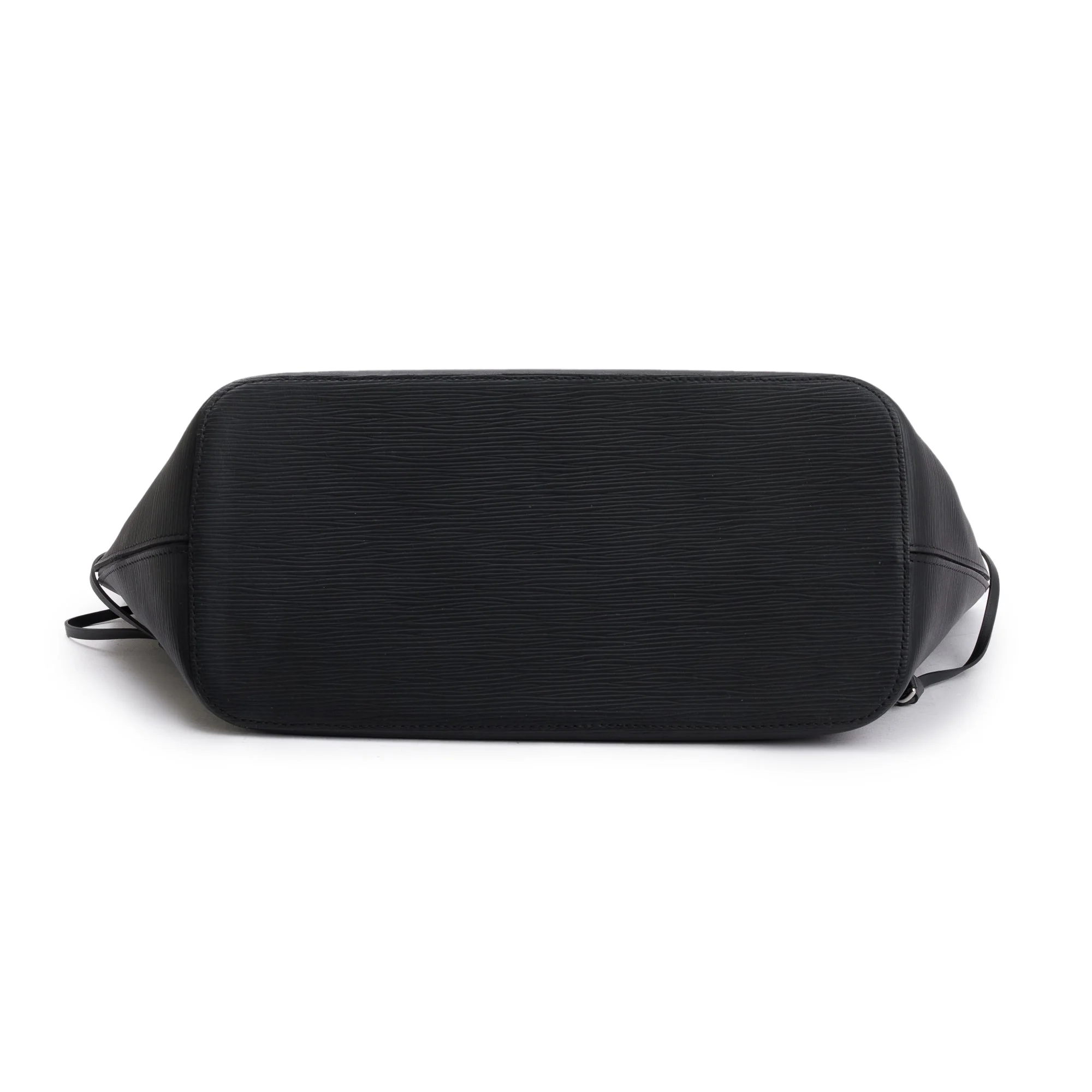 Louis Vuitton Black Epi Leather Neverfull MM w/ Pouch - Image 8