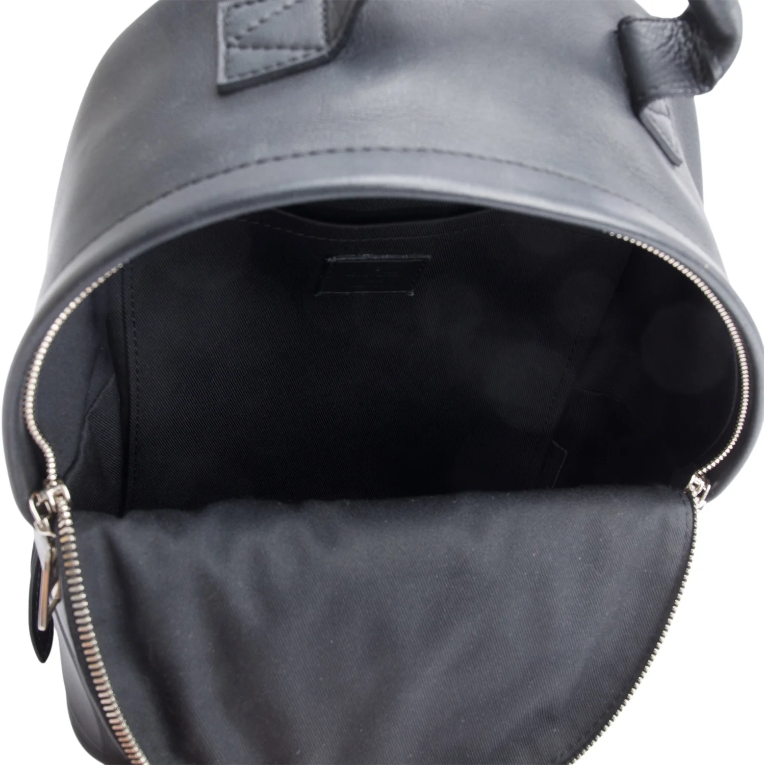 Louis Vuitton Black Spaceship Embossed Leather Palm Springs Backpack PM - Image 7