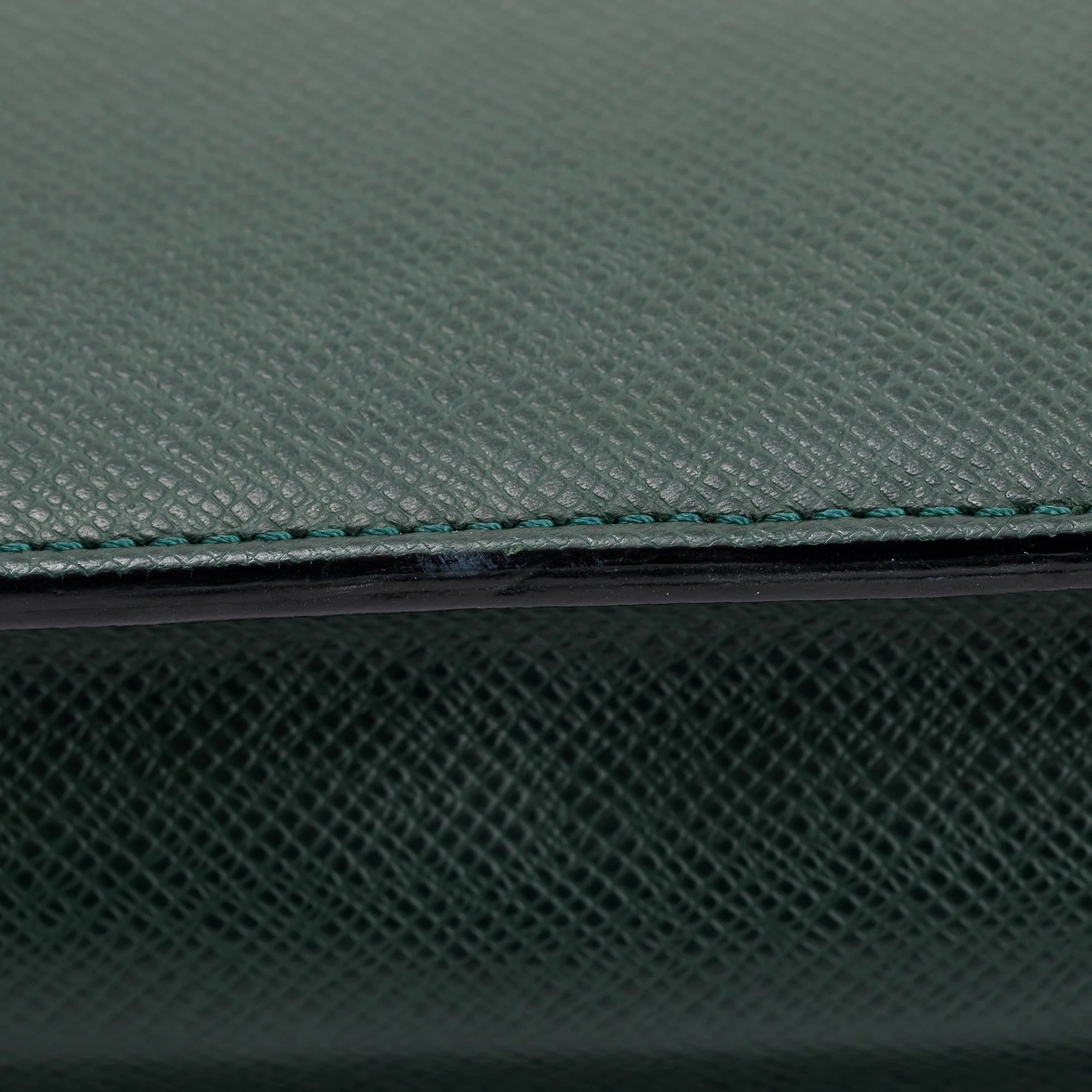 Louis Vuitton Green Taiga Leather Laguito Briefcase - Image 5