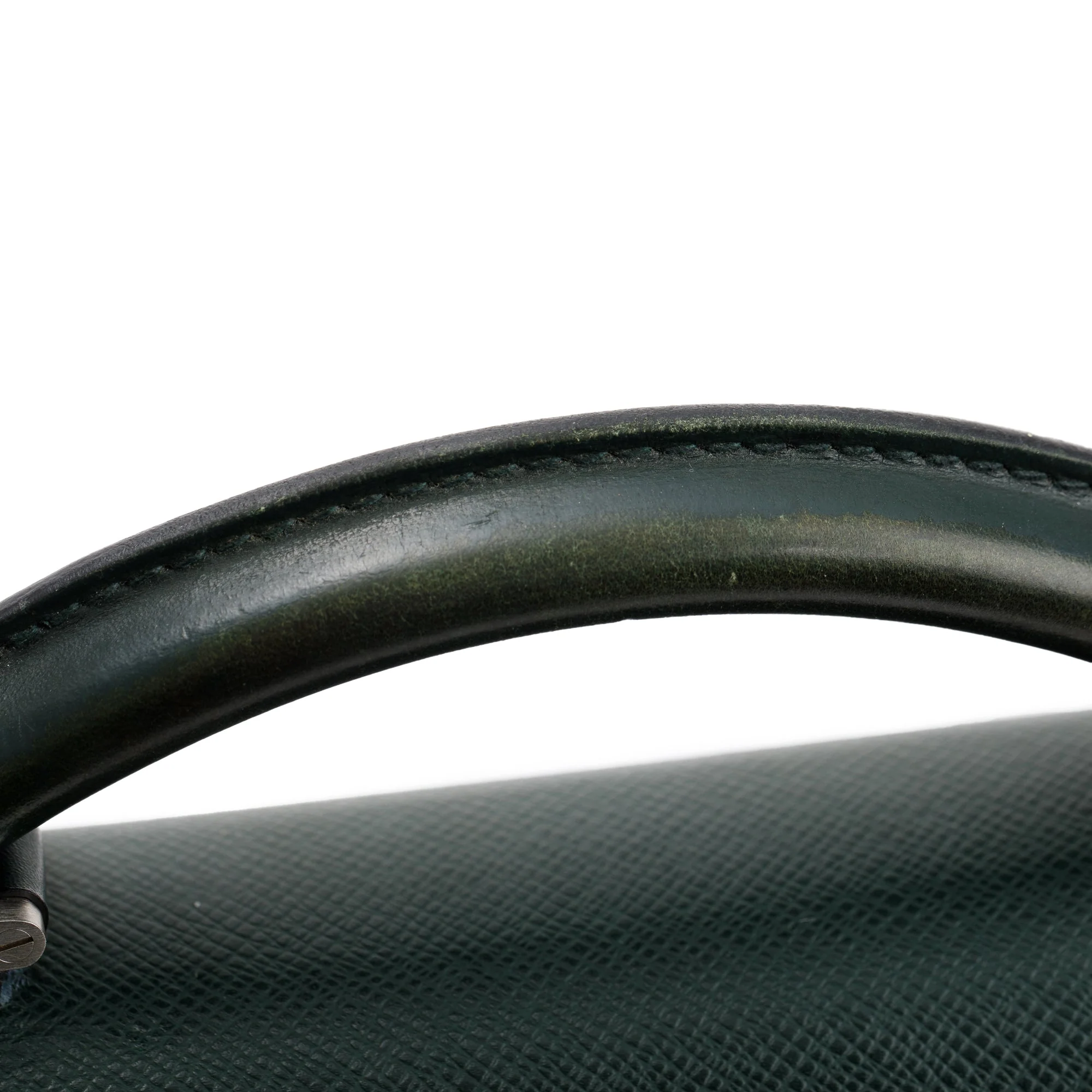 Louis Vuitton Green Taiga Leather Laguito Briefcase - Image 8