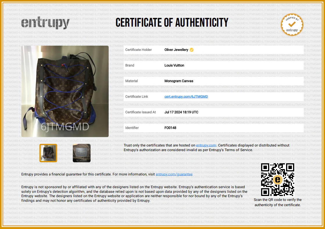 Louis Vuitton Monogram Outdoor Backpack - Image 10