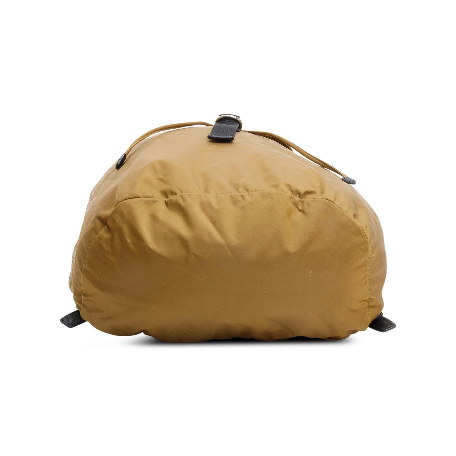 Prada Brown Tessuto Nylon Drawstring Backpack - Image 6