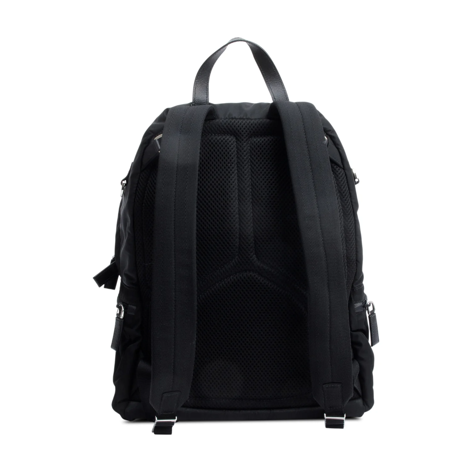 Prada X Universal Studios Black Tessuto Nylon Frankenstein Heart Backpack - Image 4