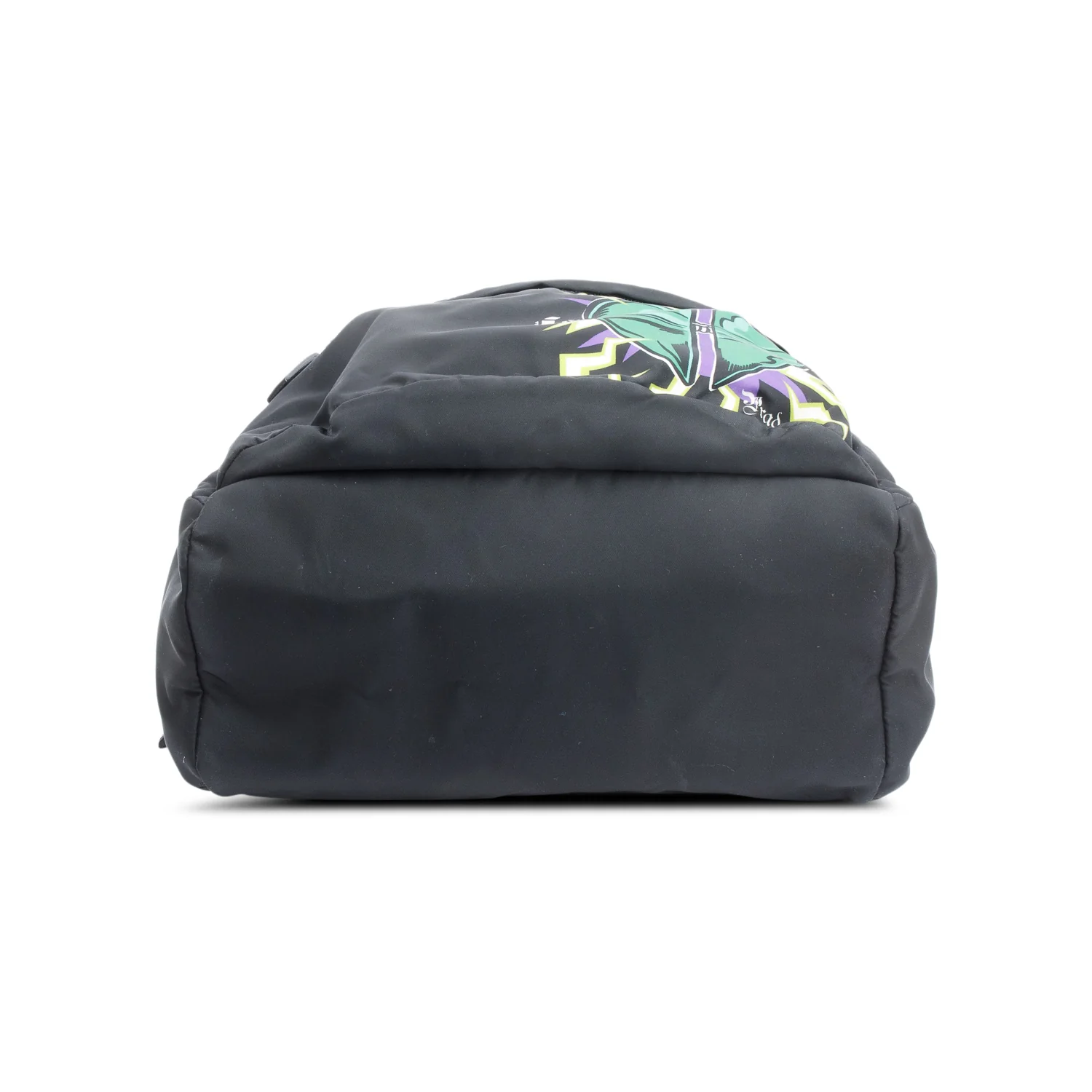 Prada X Universal Studios Black Tessuto Nylon Frankenstein Heart Backpack - Image 6