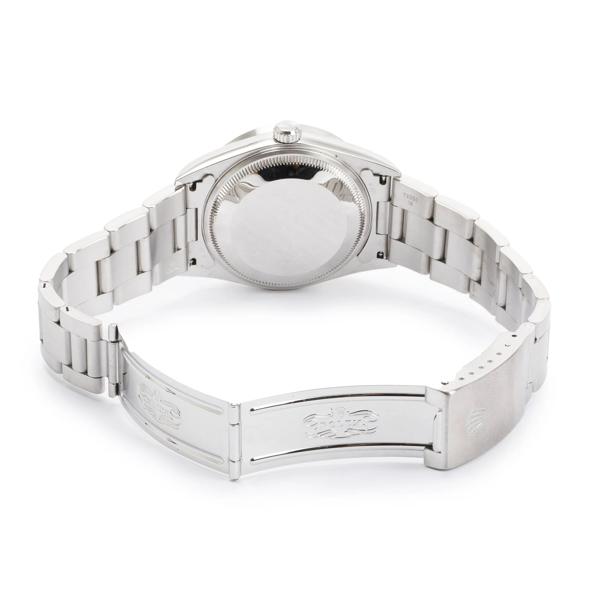 Rolex Stainless Steel Oyster Perpetual Date 34MM Watch - Image 4