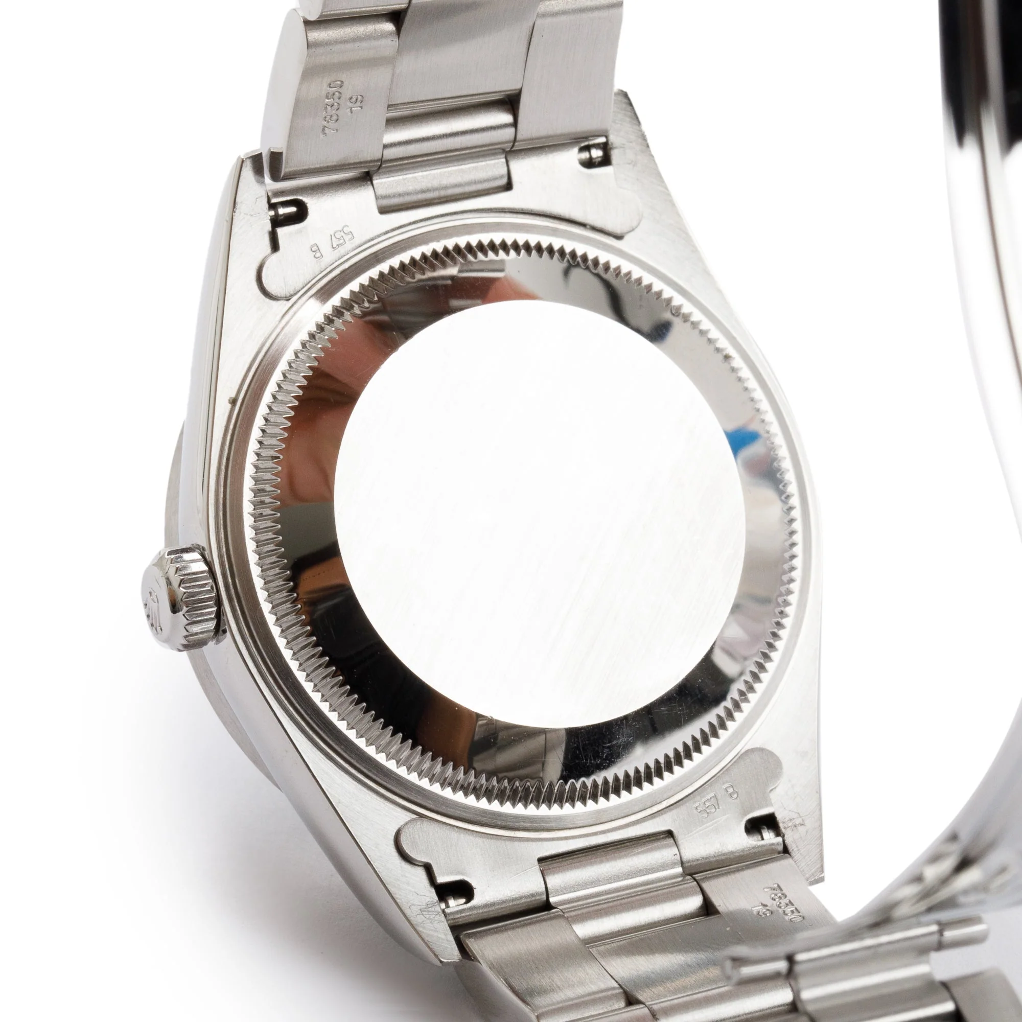 Rolex Stainless Steel Oyster Perpetual Date 34MM Watch - Image 5