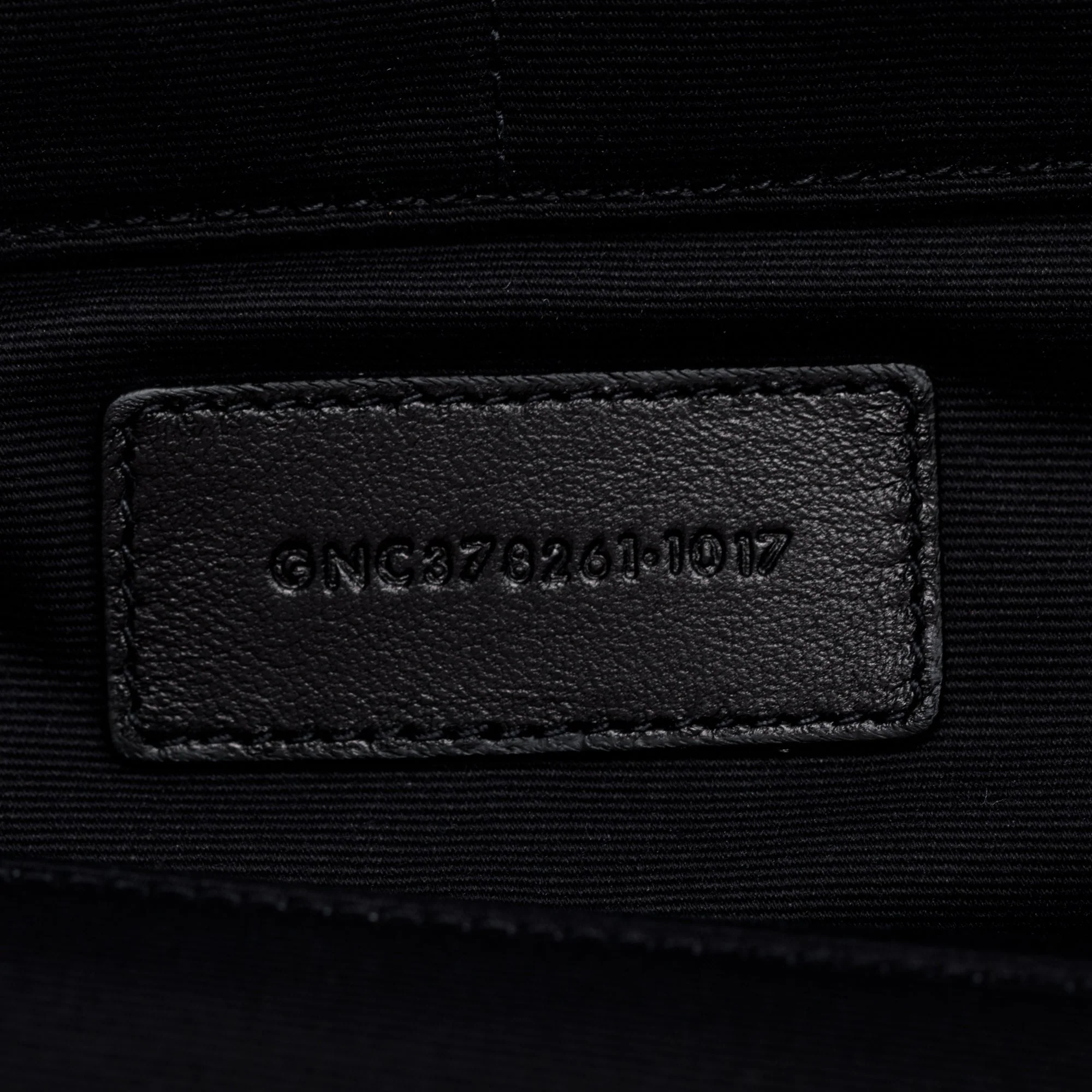 Saint Laurent Black Calfskin Waiting For Sunset Large Sac De Jour Carryall Pouch - Image 6