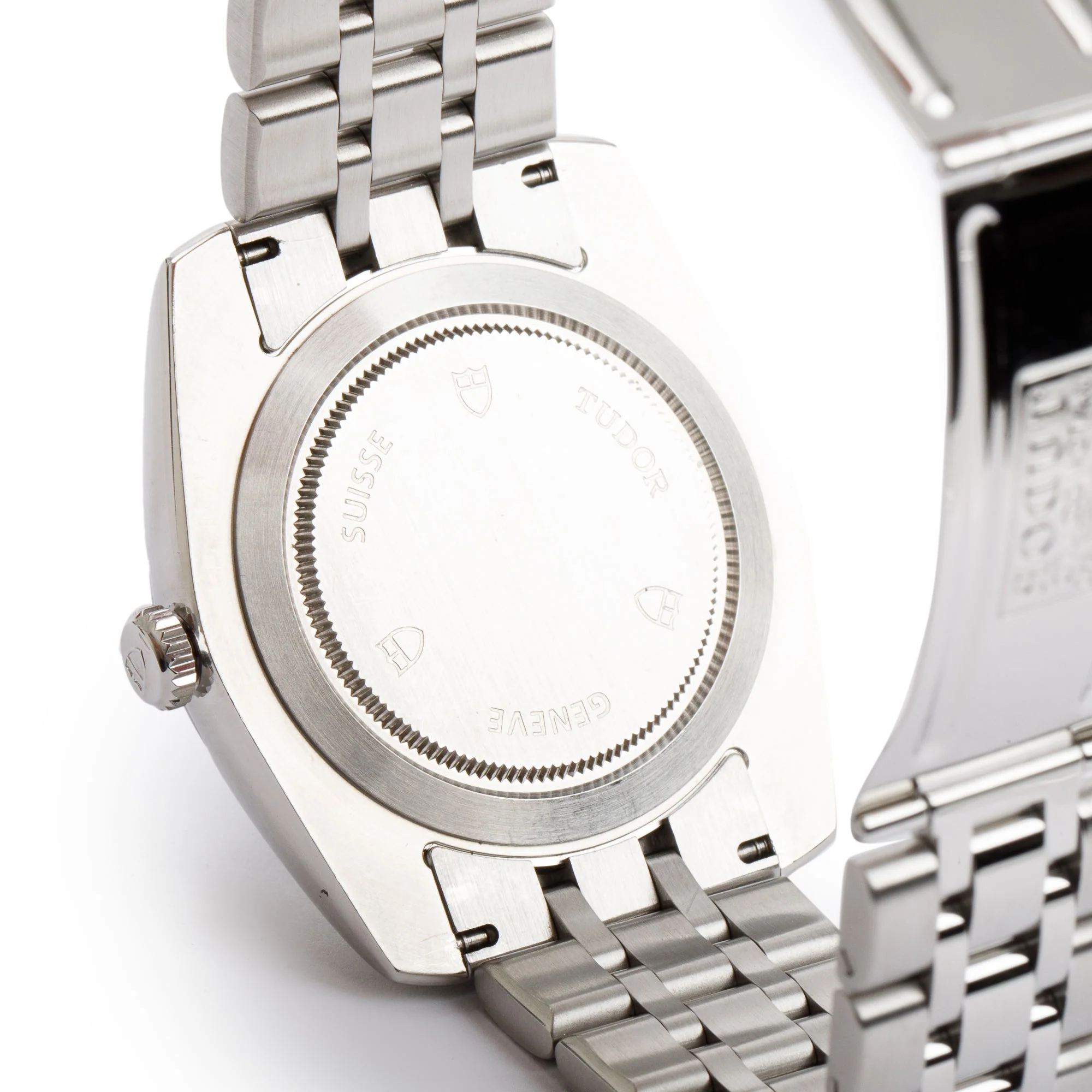 Tudor Stainless Steel Day Date 40 MM Classic Automatic Watch w/ Box & Papers - Image 5