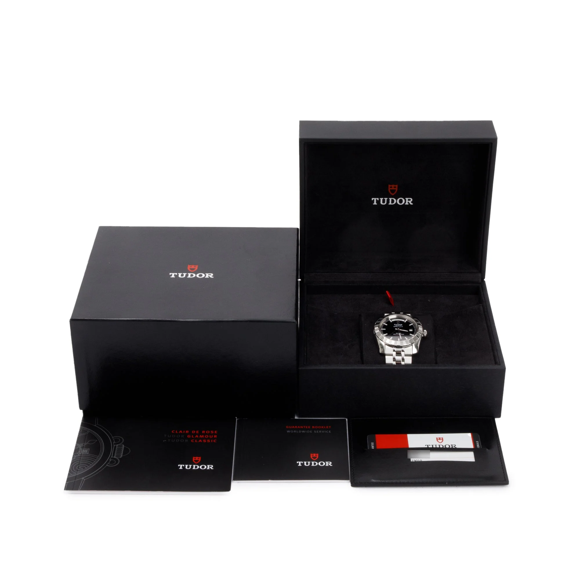 Tudor Stainless Steel Day Date 40 MM Classic Automatic Watch w/ Box & Papers - Image 6